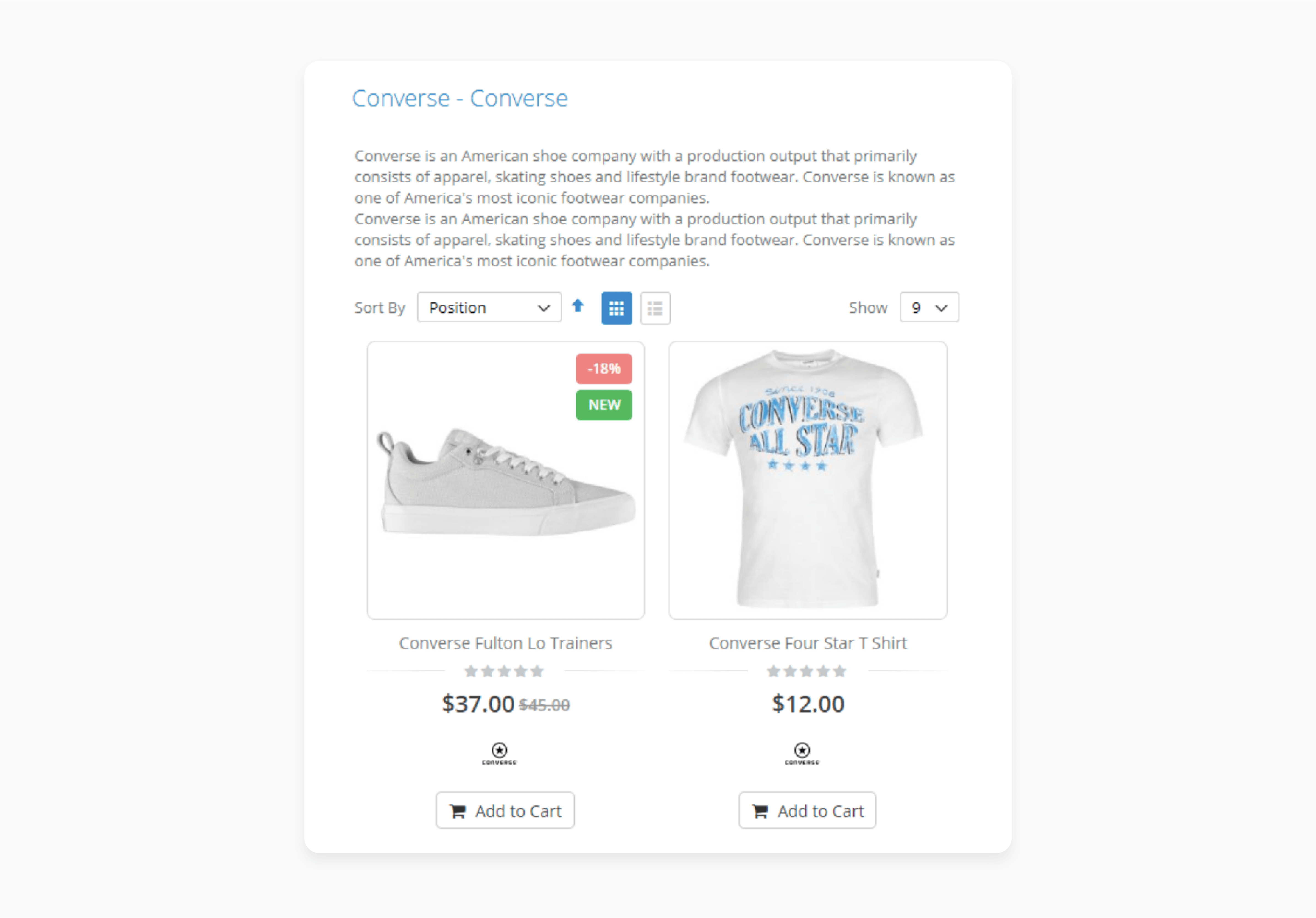 Testing and refining brand page setup