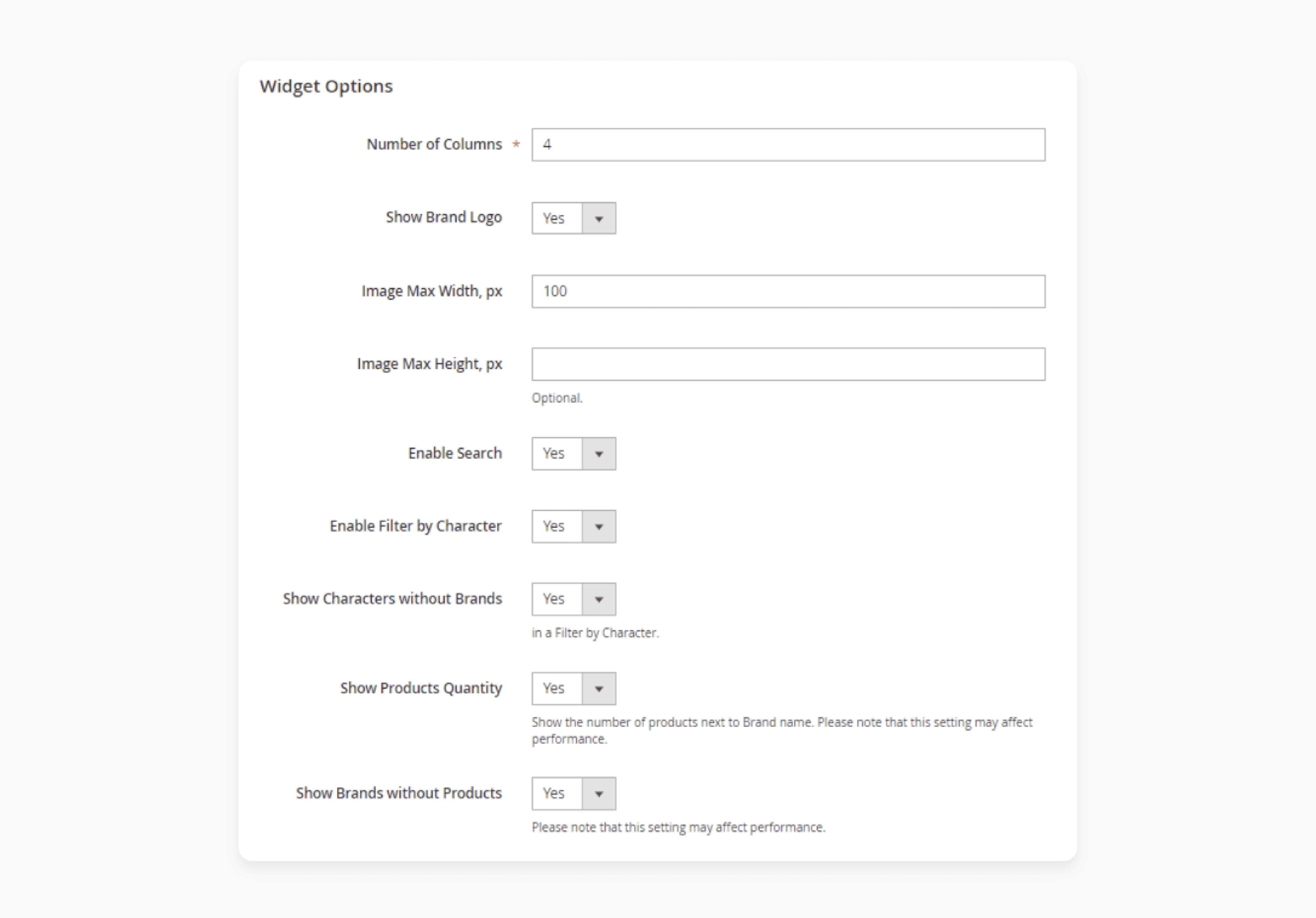 Setting up layered navigation with display product count in Magento 2