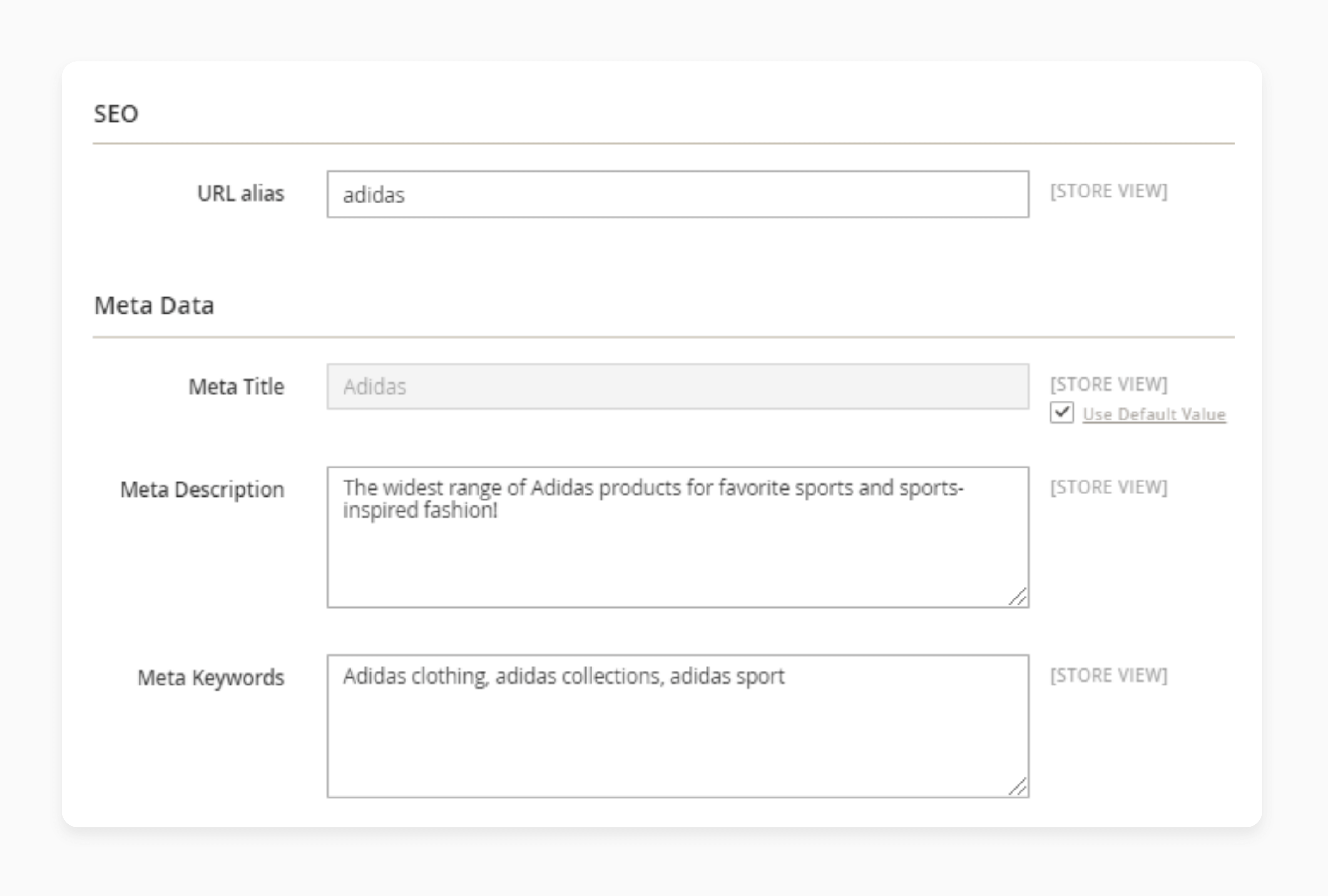 Optimizing brand pages with SEO-friendly URLs in Magento 2
