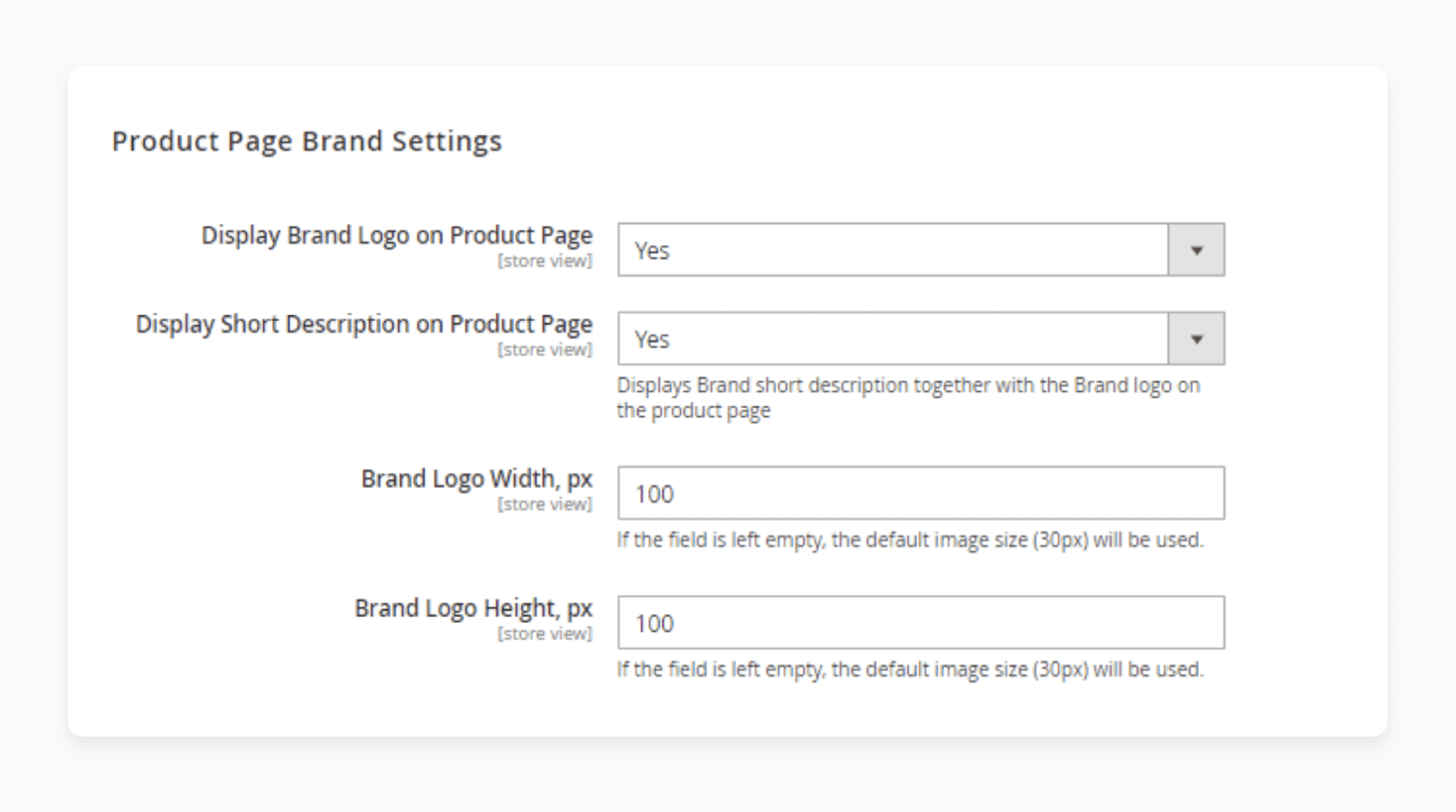 Configuring product page to display brand logo in Magento 2