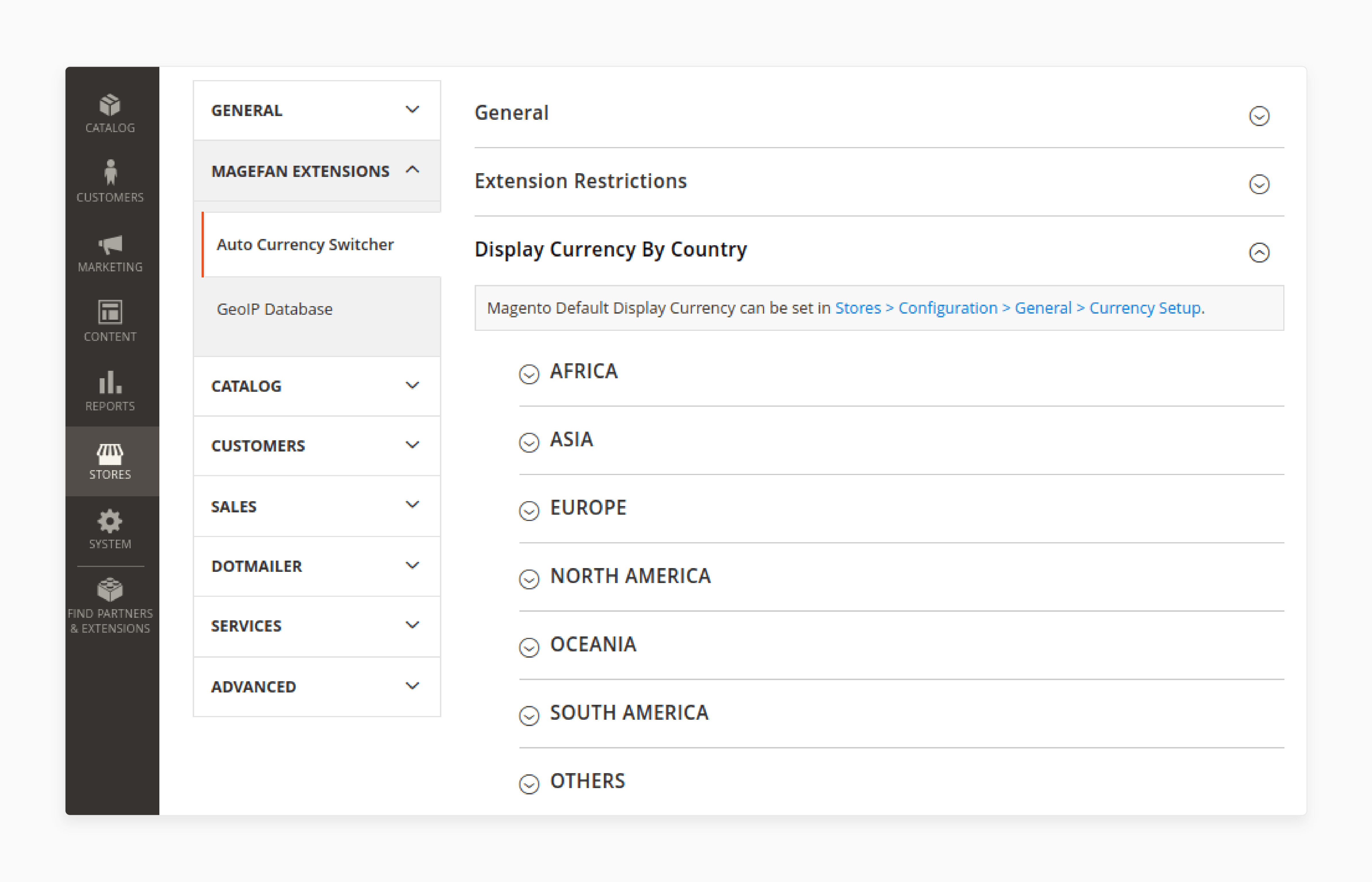 Setting up country-specific currencies in Magento 2 Auto Currency Switcher