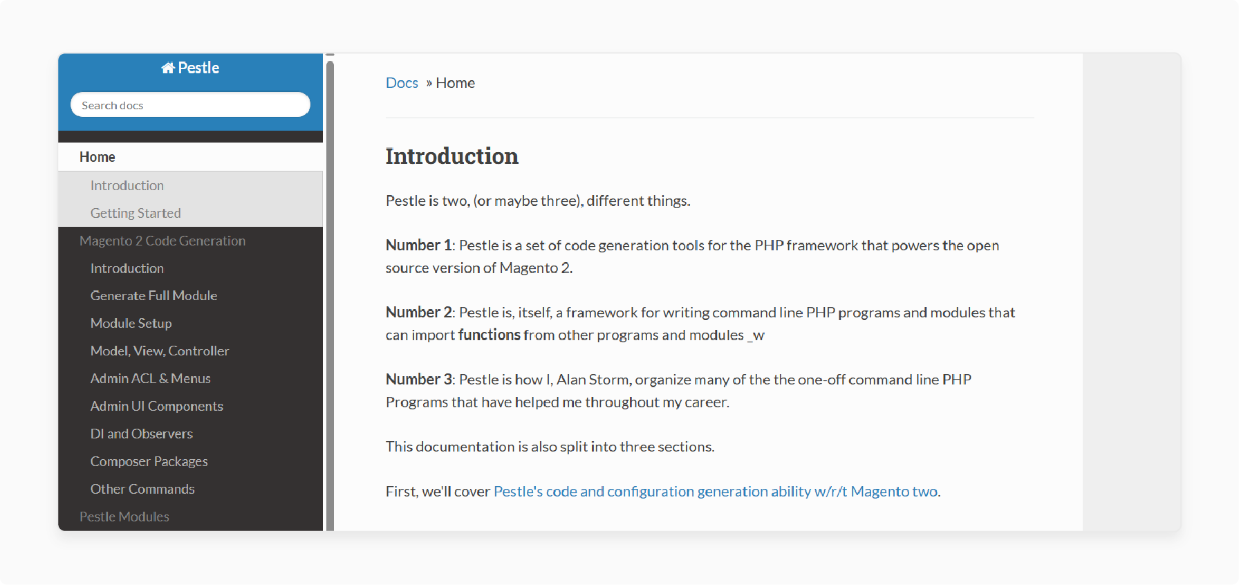 Features of Pestle in Magento 2 Developer Tools