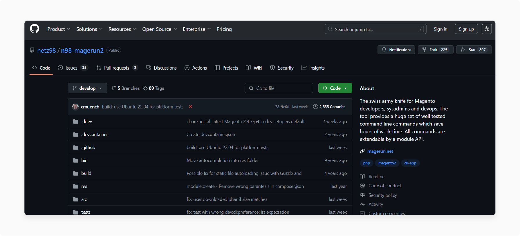 Features of n98-magerun in Magento 2 Developer Tools