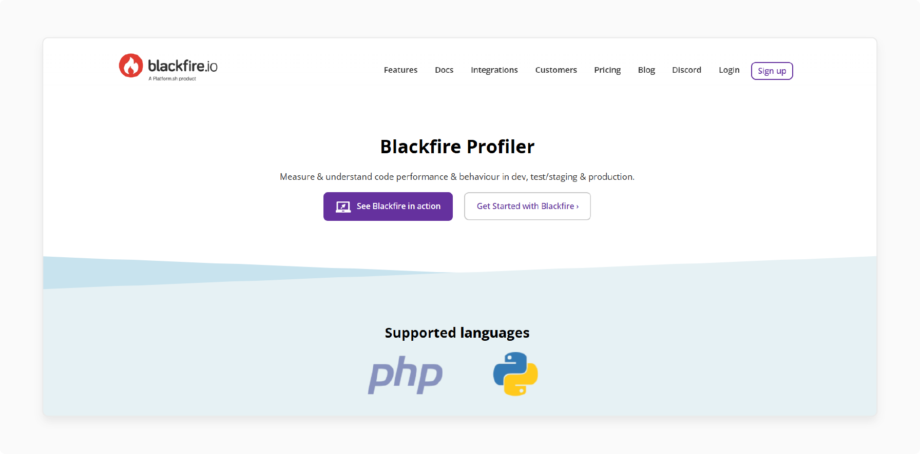 Features of Blackfire in Magento 2 Developer Tools