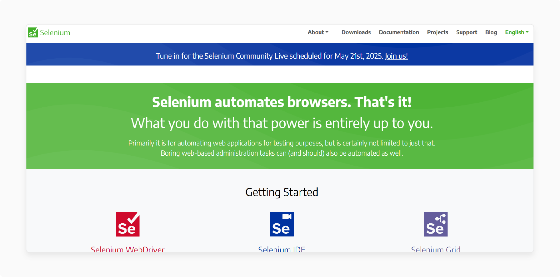Features of Selenium in Magento 2 Developer Tools