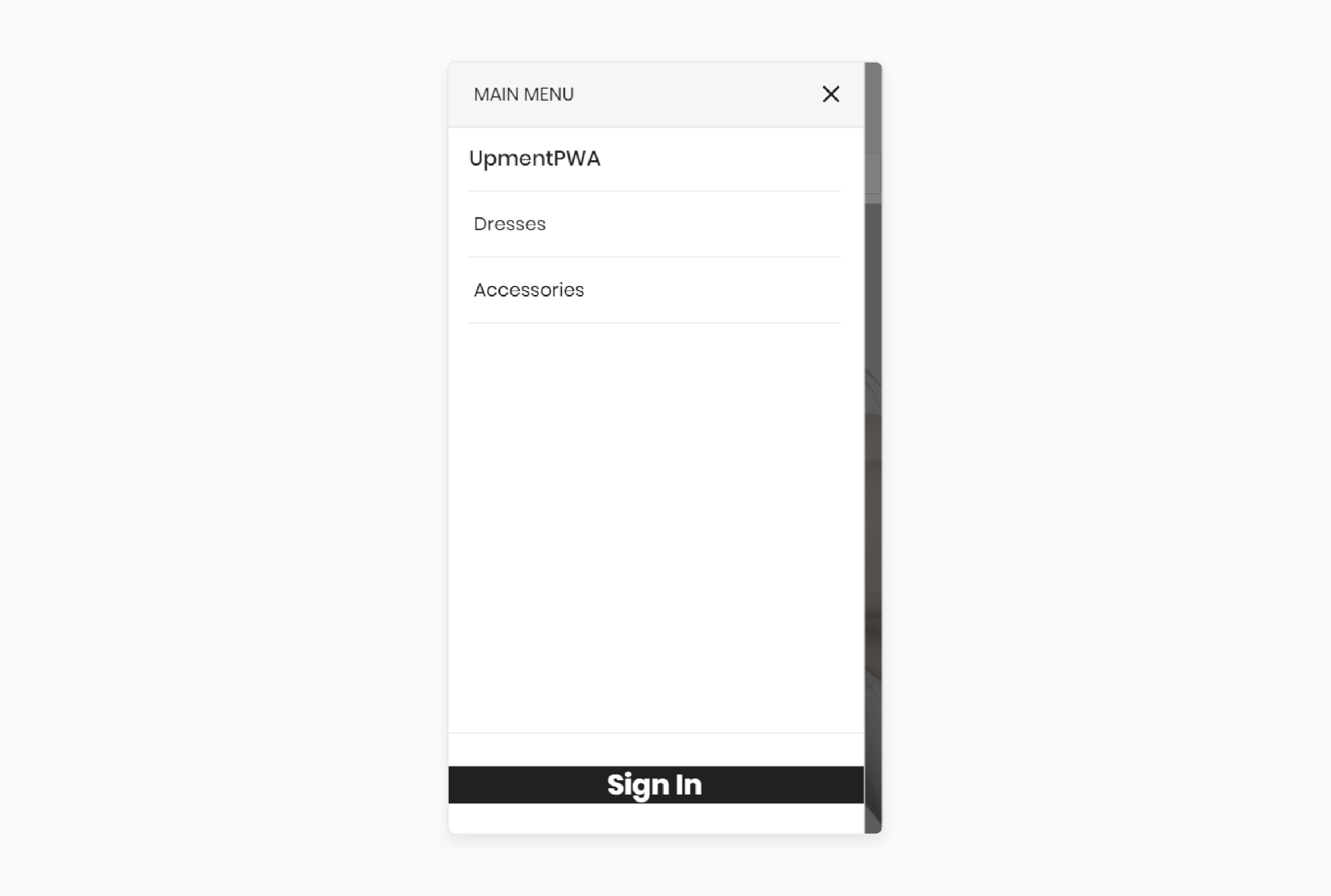 Navigation Menu