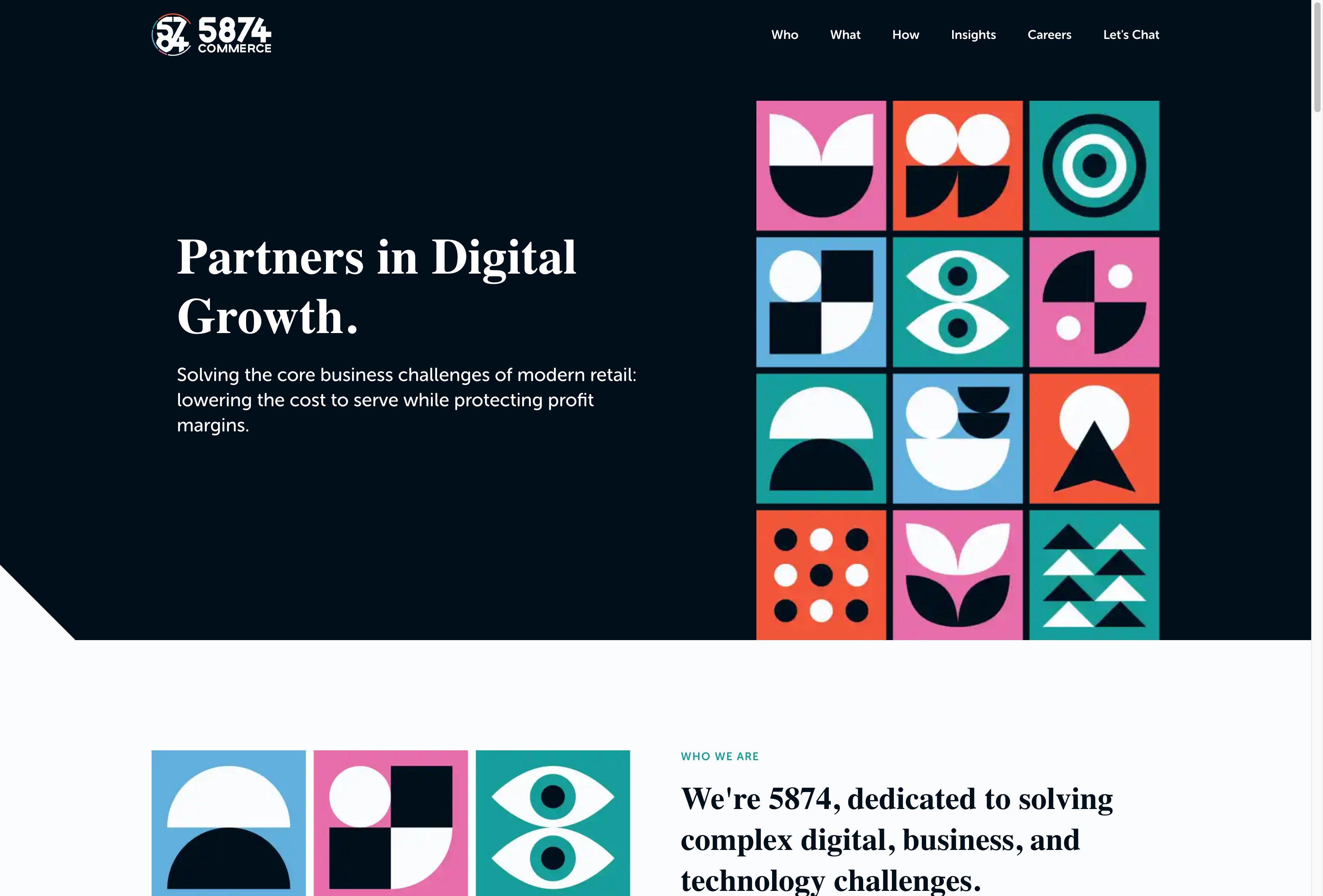 5874 Commerce full-service ecommerce agency in Birmingham and London