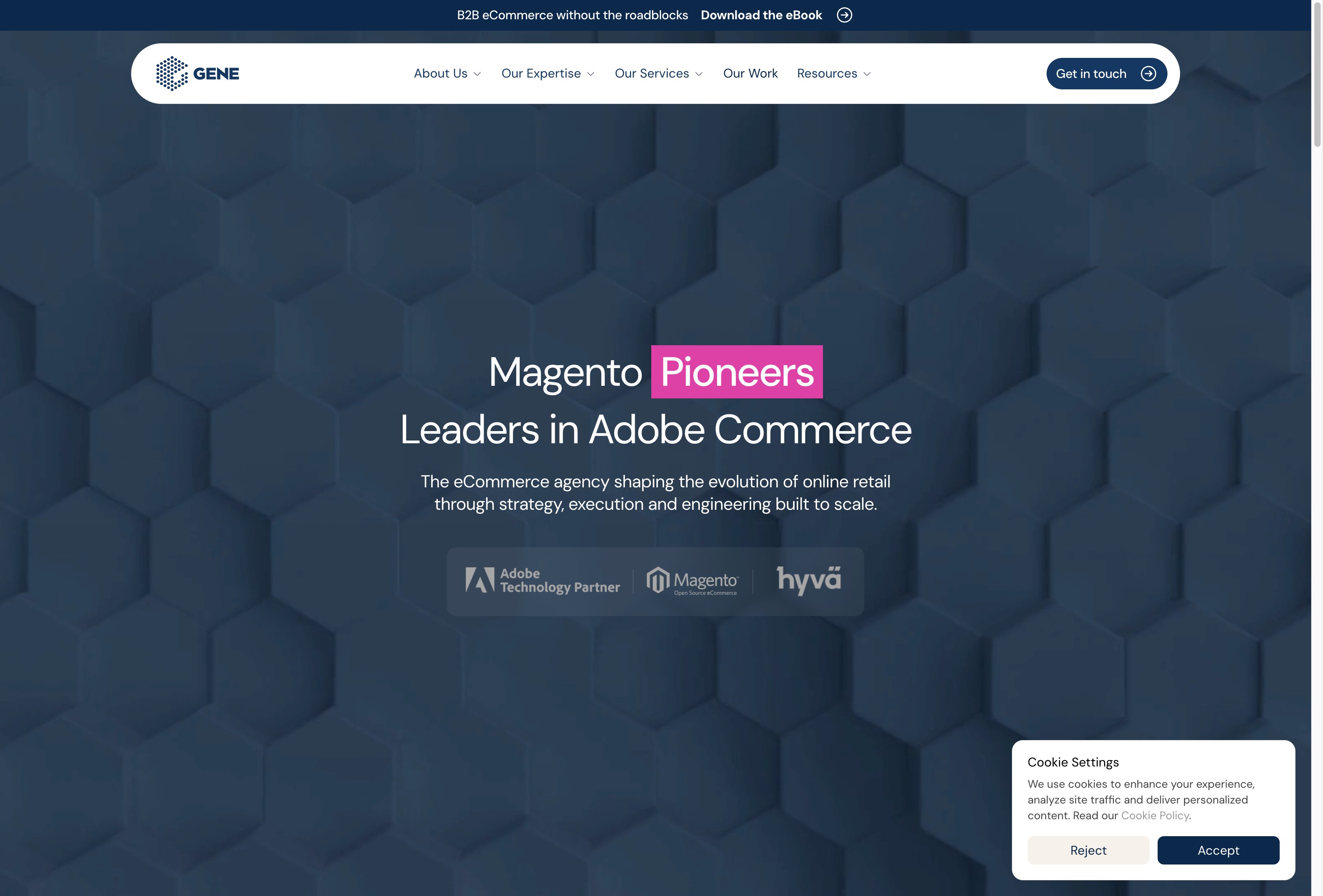 Gene Commerce Magento Pioneers and Adobe Commerce specialists in Brighton