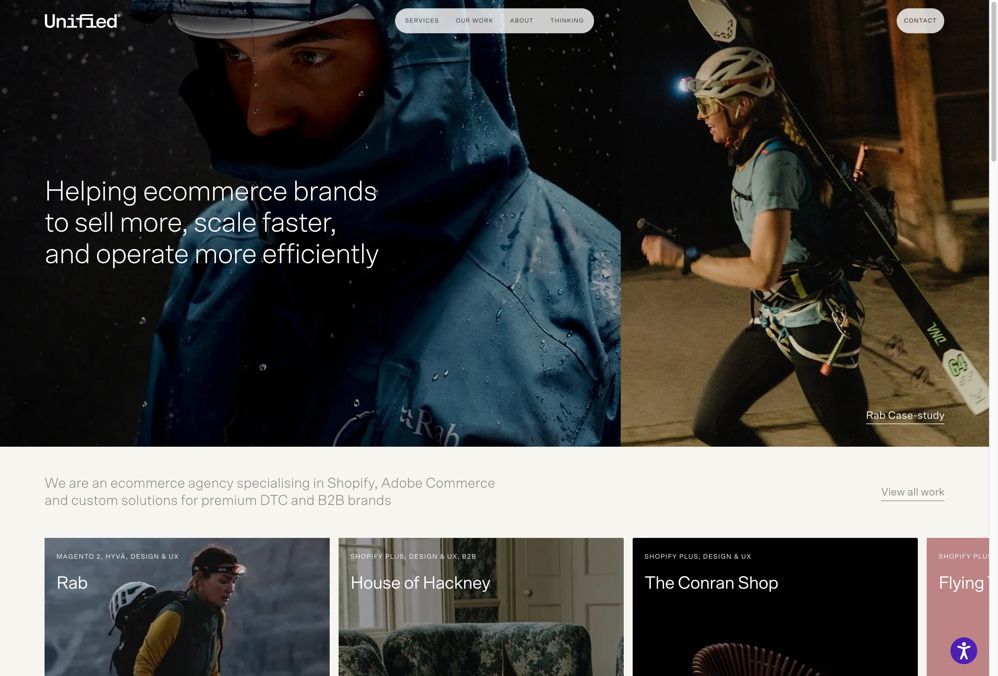 Unified engineering-first Adobe Commerce agency in London