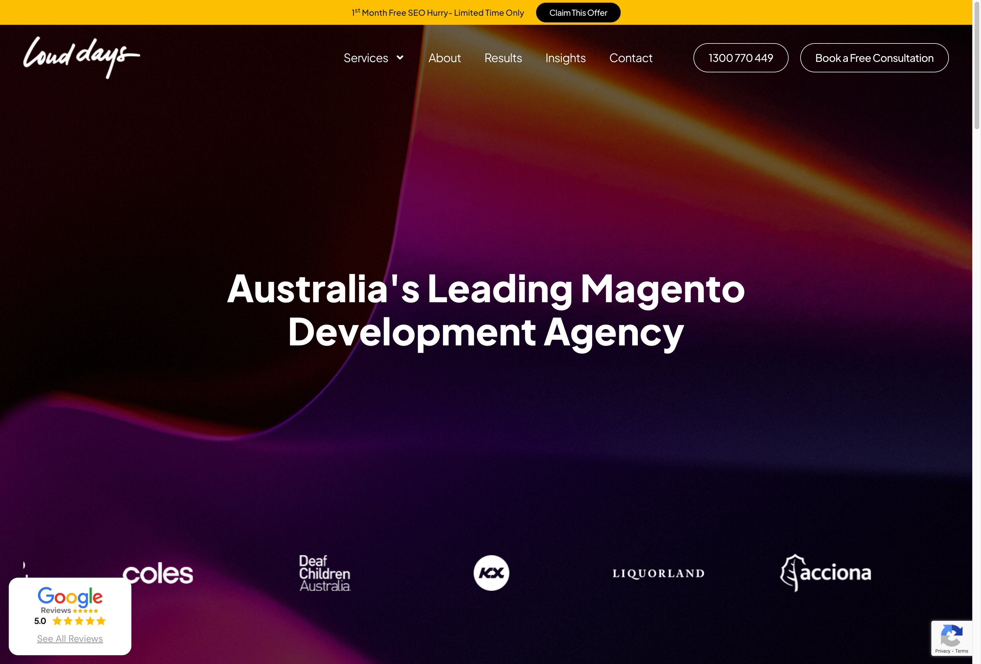 Loud Days Magento developers in Australia