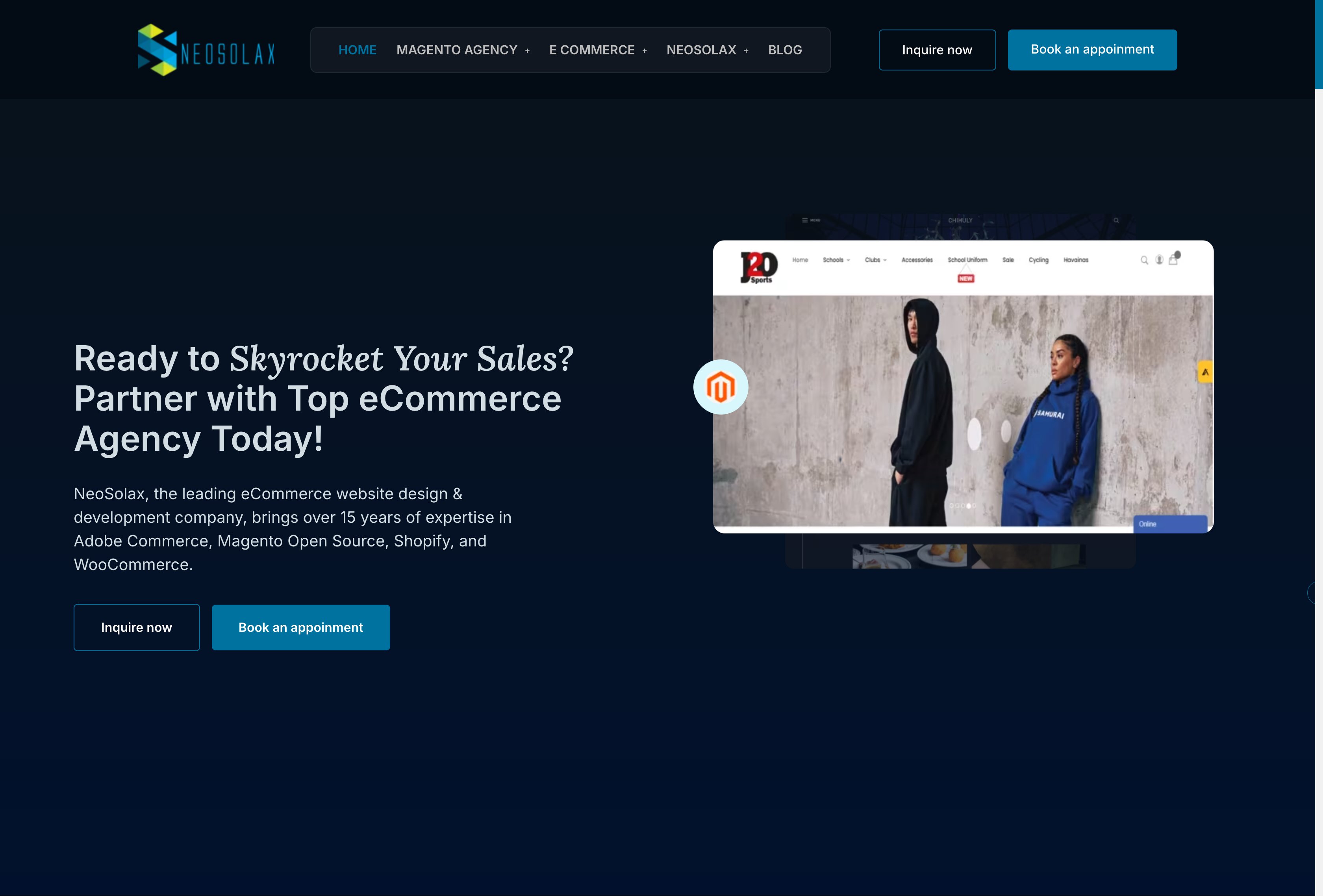 NeoSolax ecommerce development in Melbourne