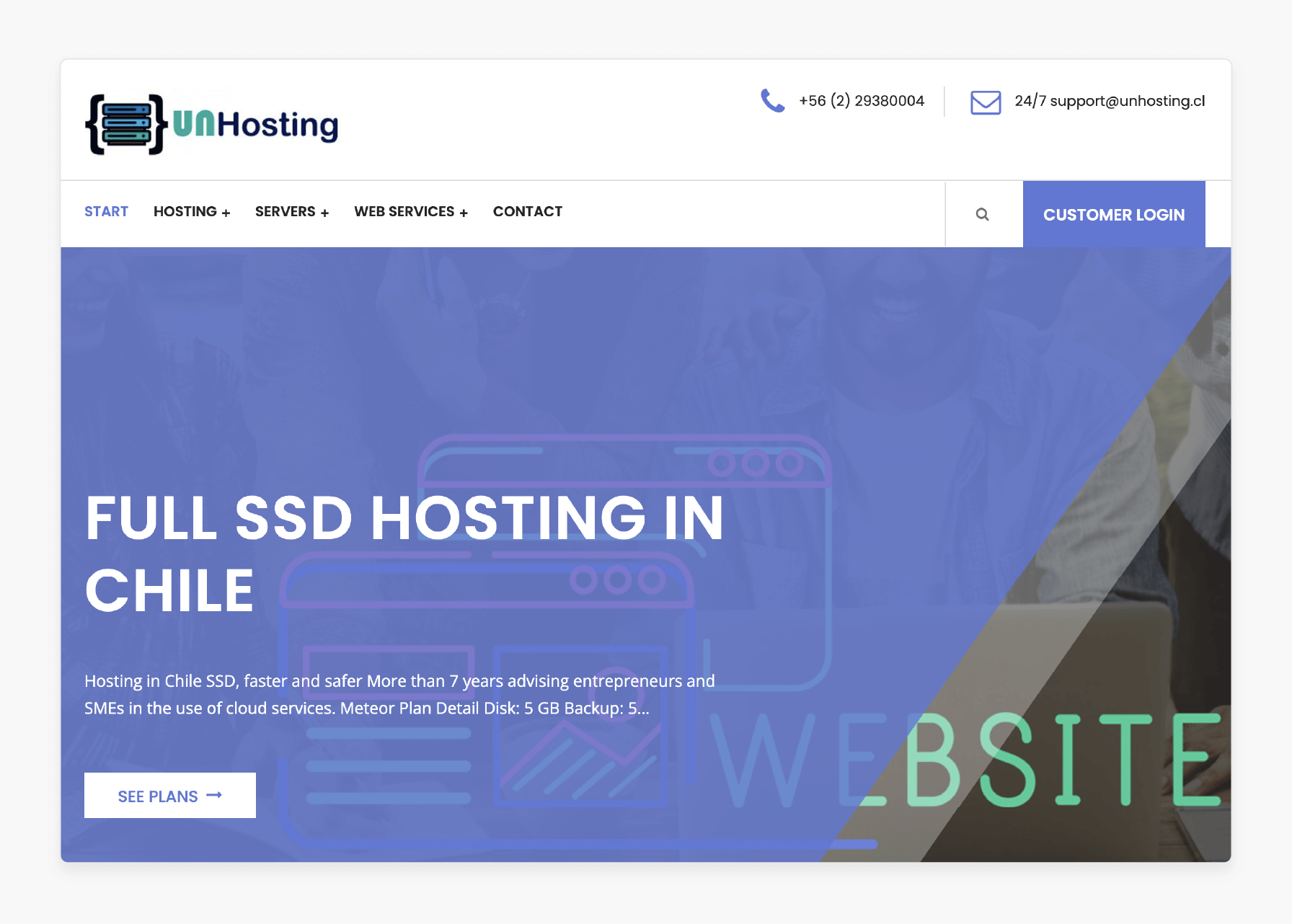 Flexible Hosting by Unhosting for Chilean Businesses Unhosting providing flexible hosting services in Chile