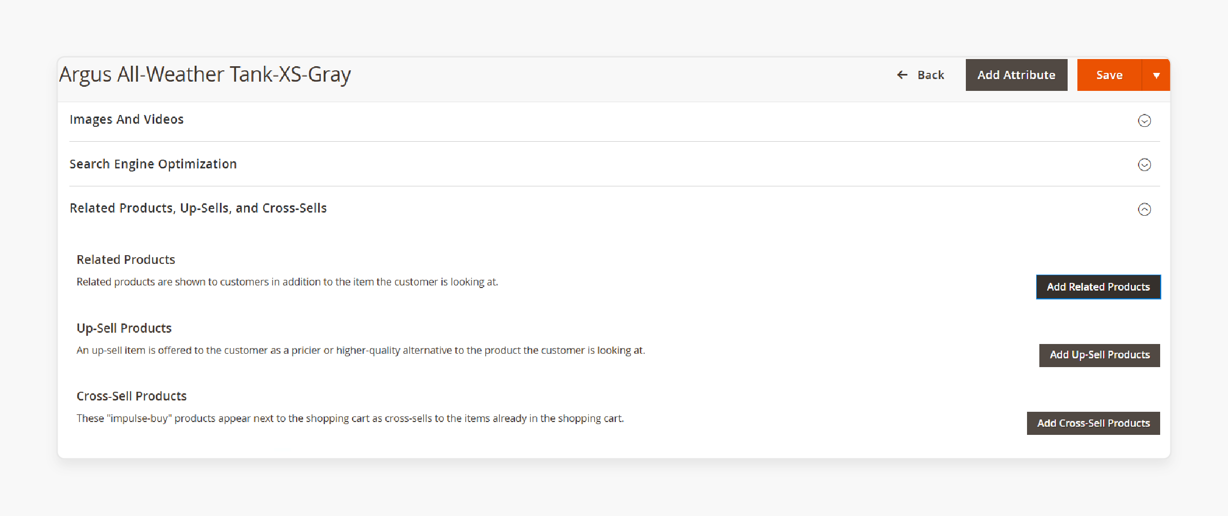 preventing related product blocks from showing on specific magento 2 product pages