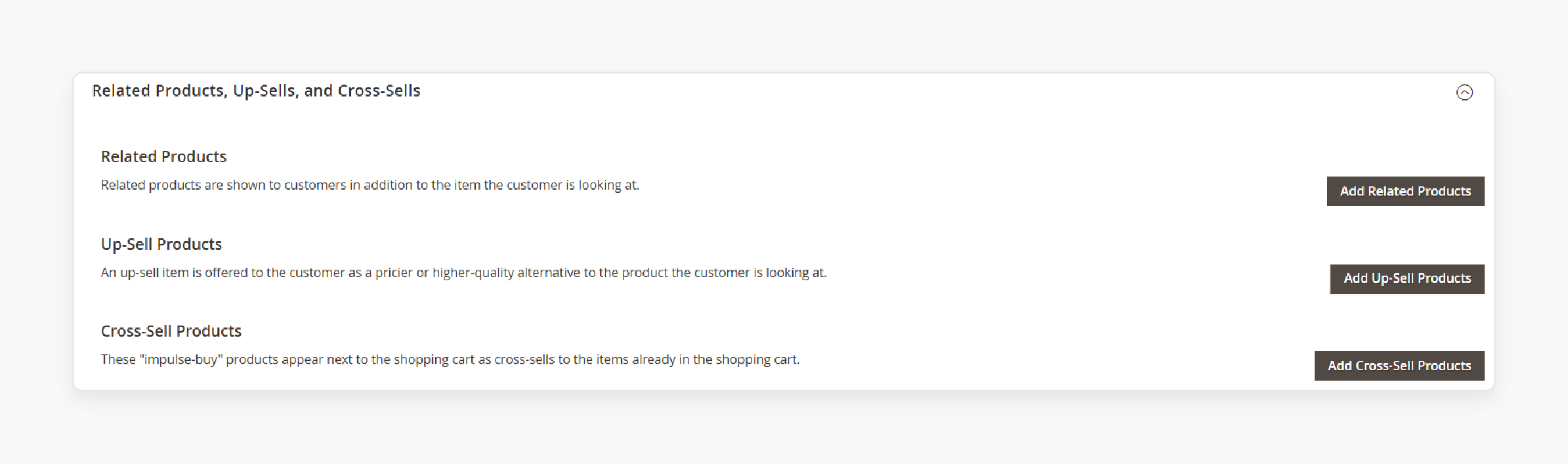 options for related products, upsells, and cross-sells in magento 2 to boost sales
