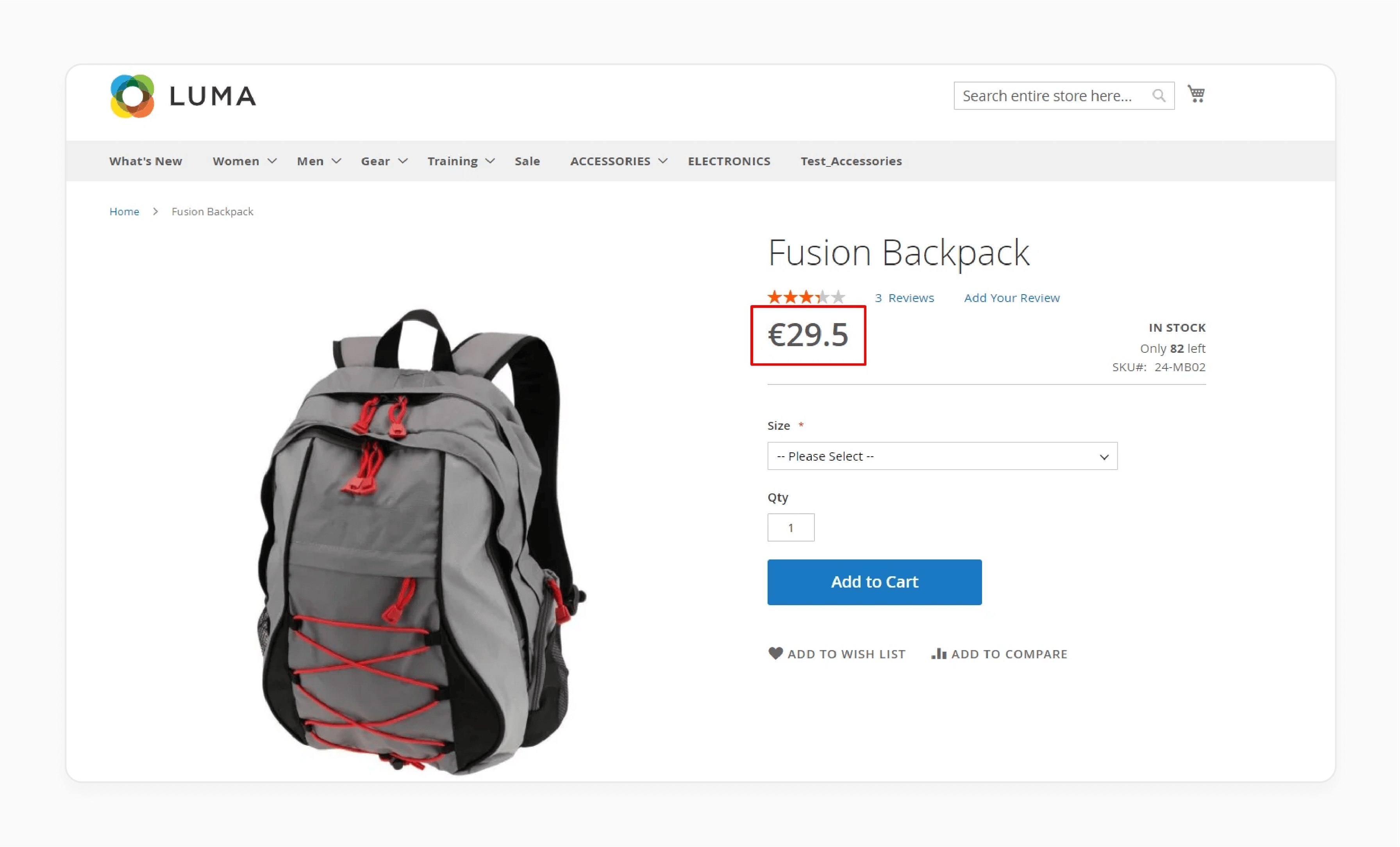 magento 2 settings for configuring the default display currency for each store view