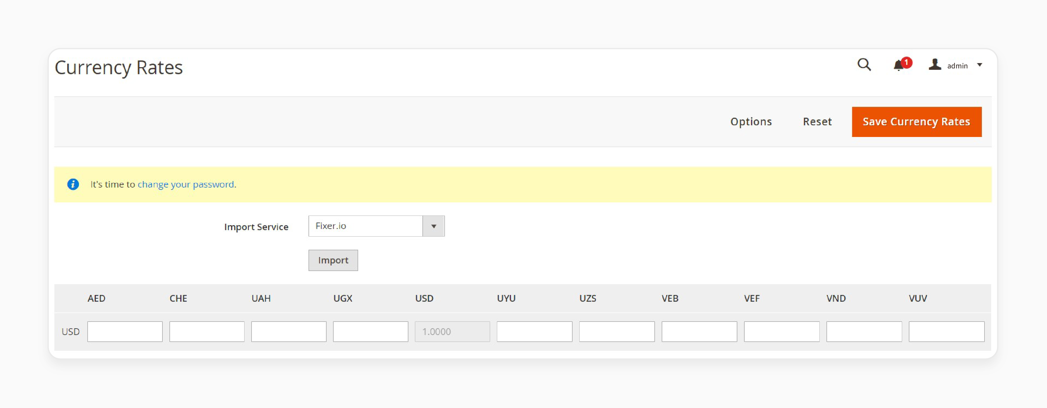 setting up country-to-currency mapping in magento 2 to automatically switch currencies based on location
