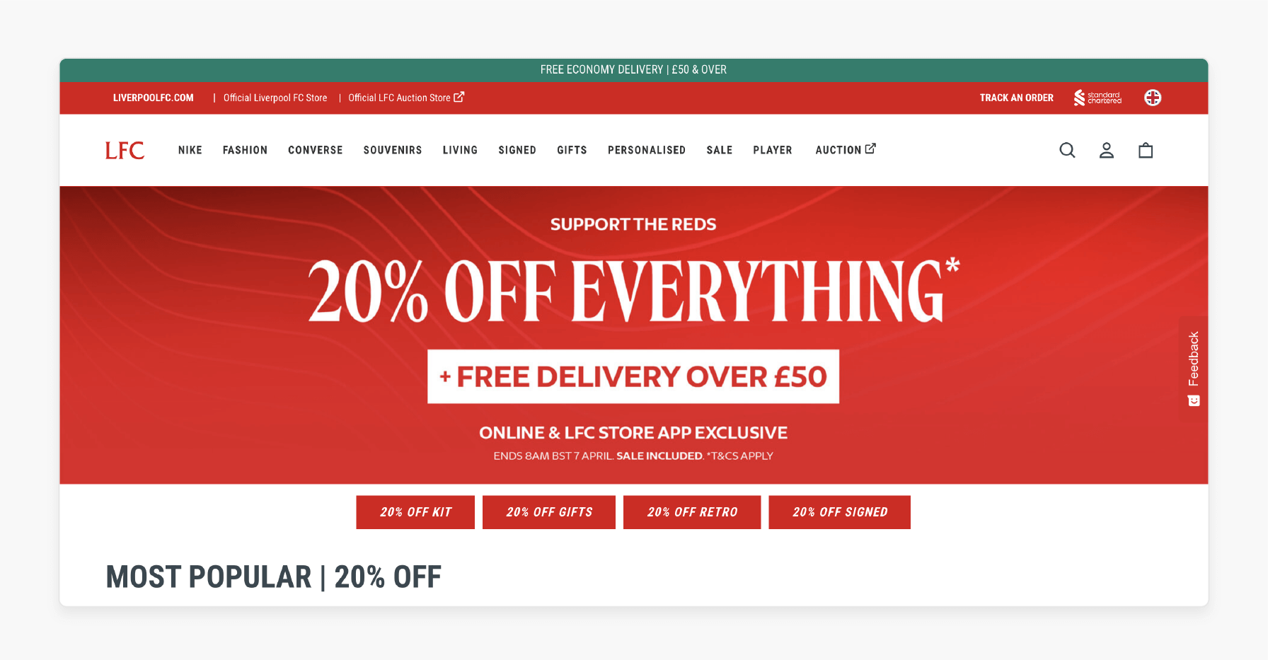 Liverpool FC Store leverages user-generated content data