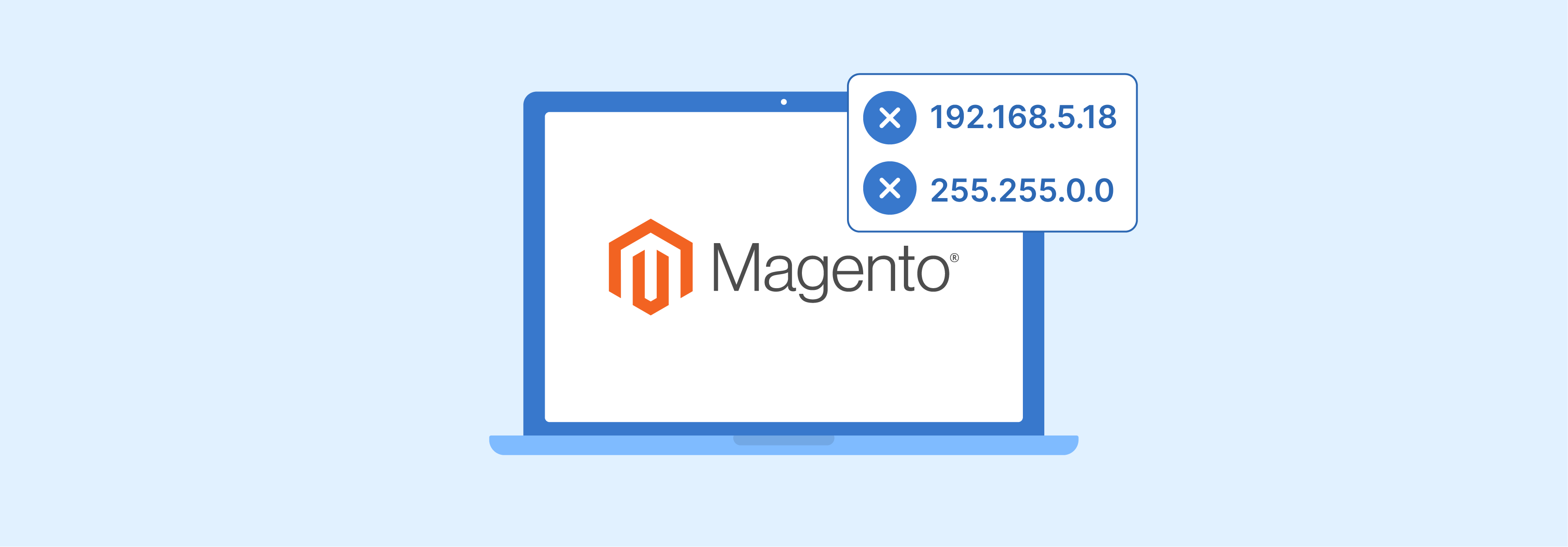 Process of restricting IP address access in Magento admin panel
