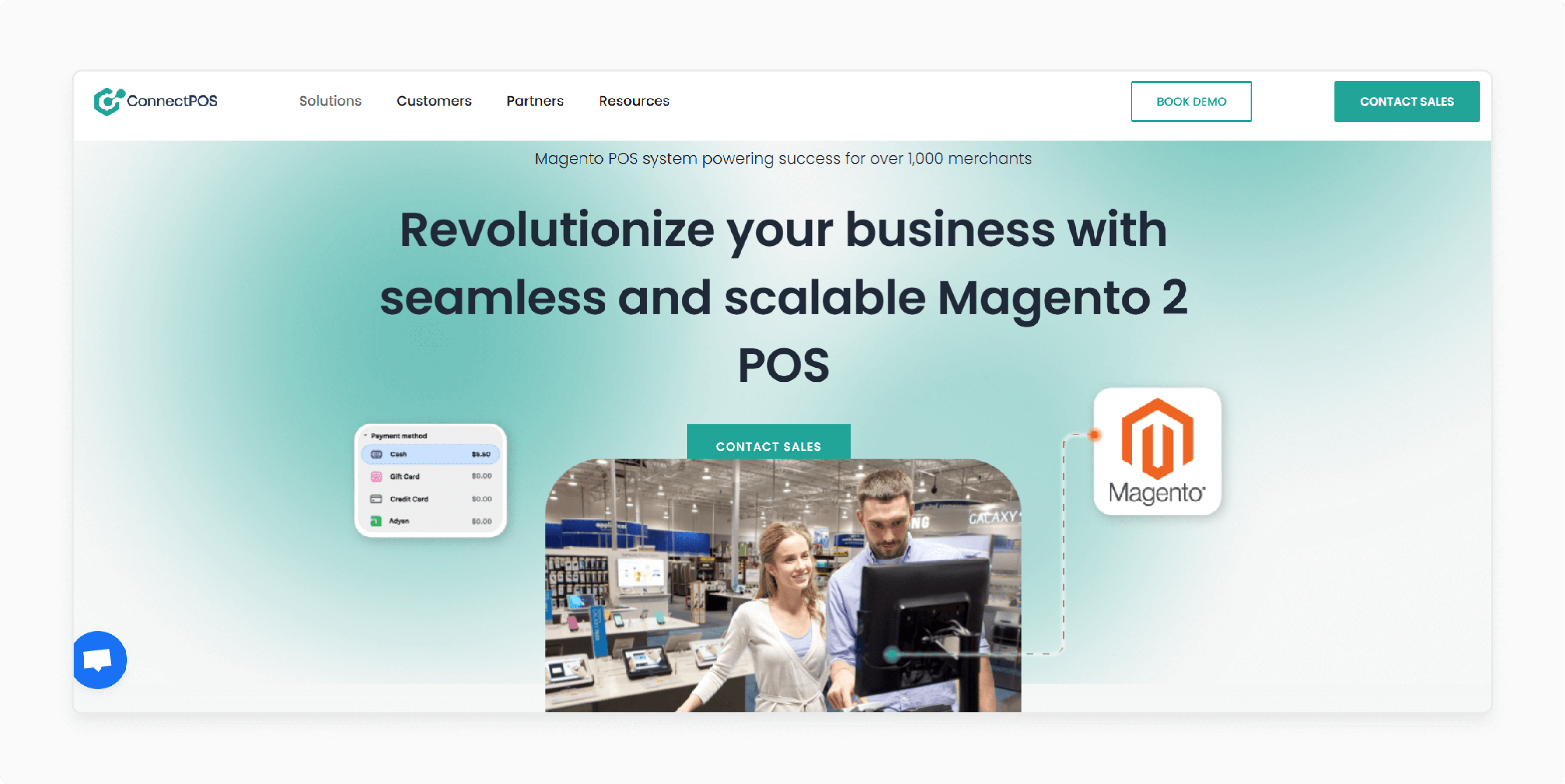 Magento pos system by Connect POS