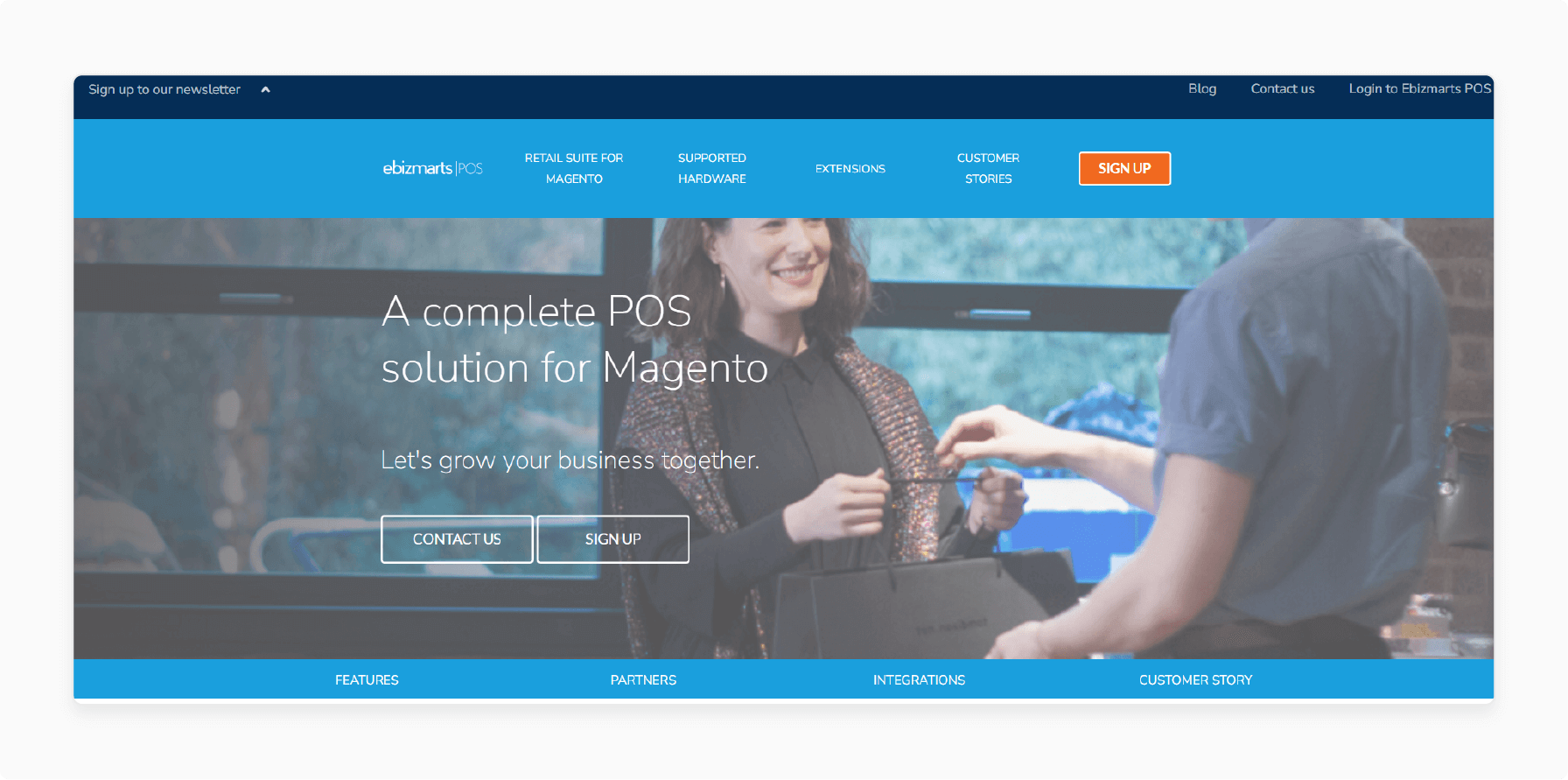 Ebizmarts Magento POS system extension capabilities