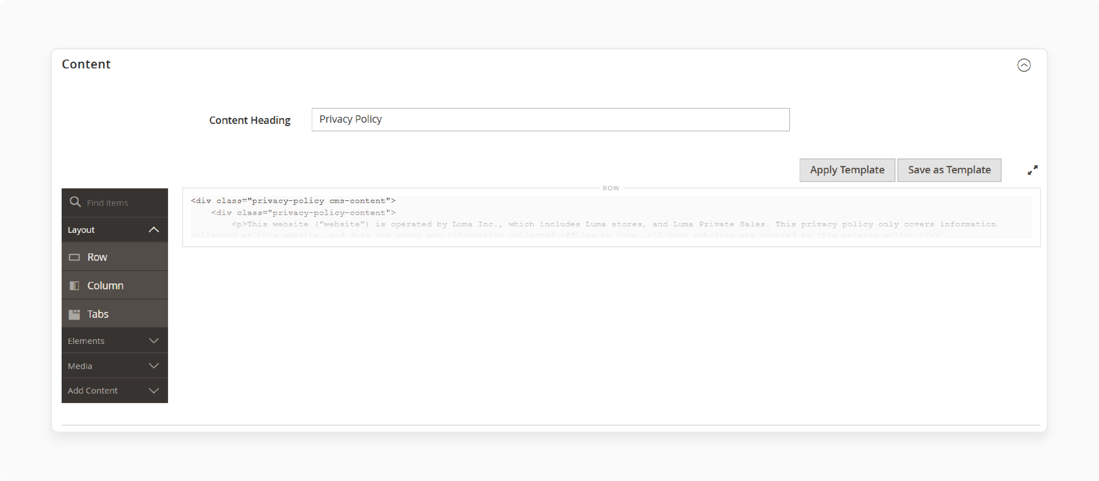 8 Steps to Edit the Cookie/Privacy Policy Page in Magento 2-5
