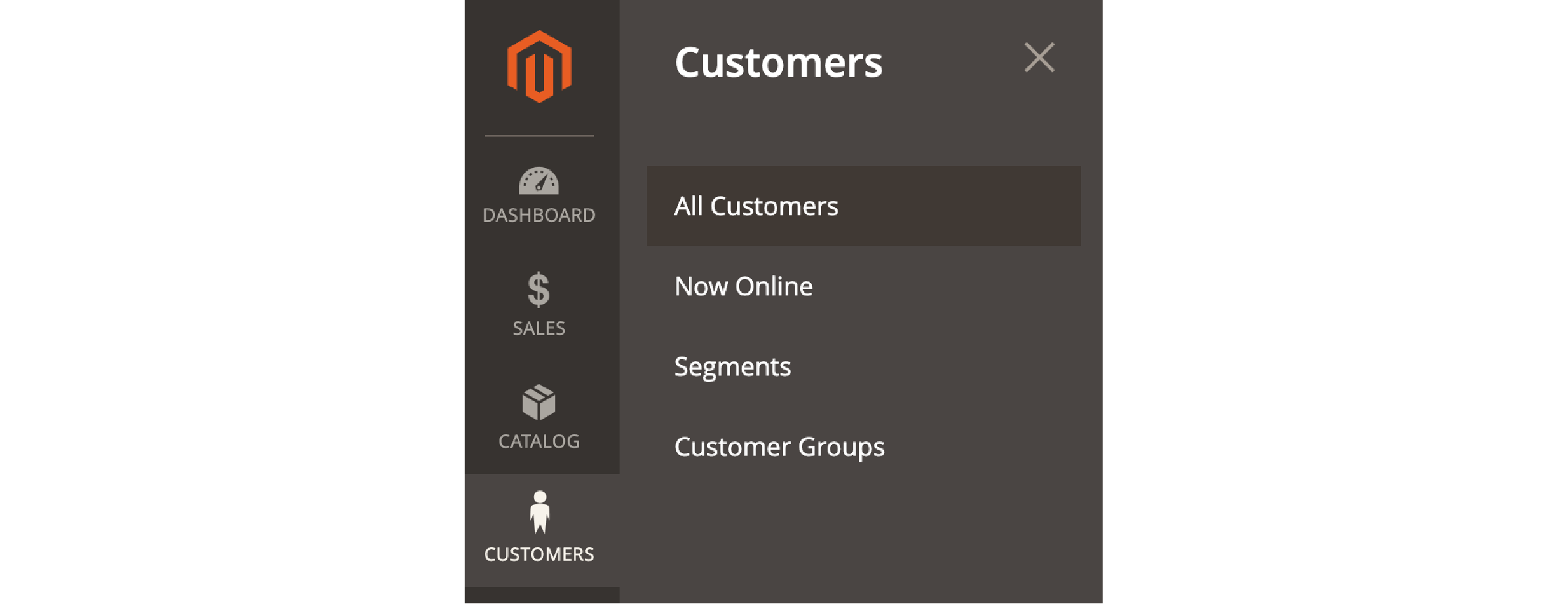 Navigating to All Customers to View Credit Balances in Magento 2