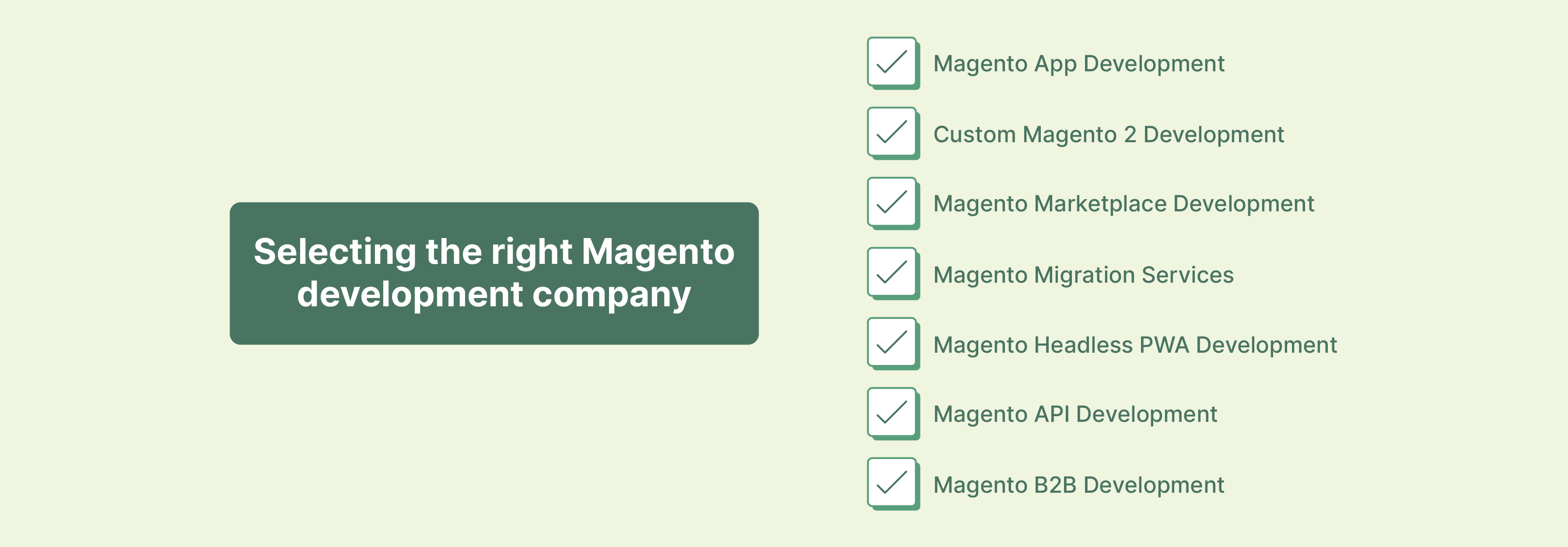 Guide on choosing an expert Magento development company for ecommerce