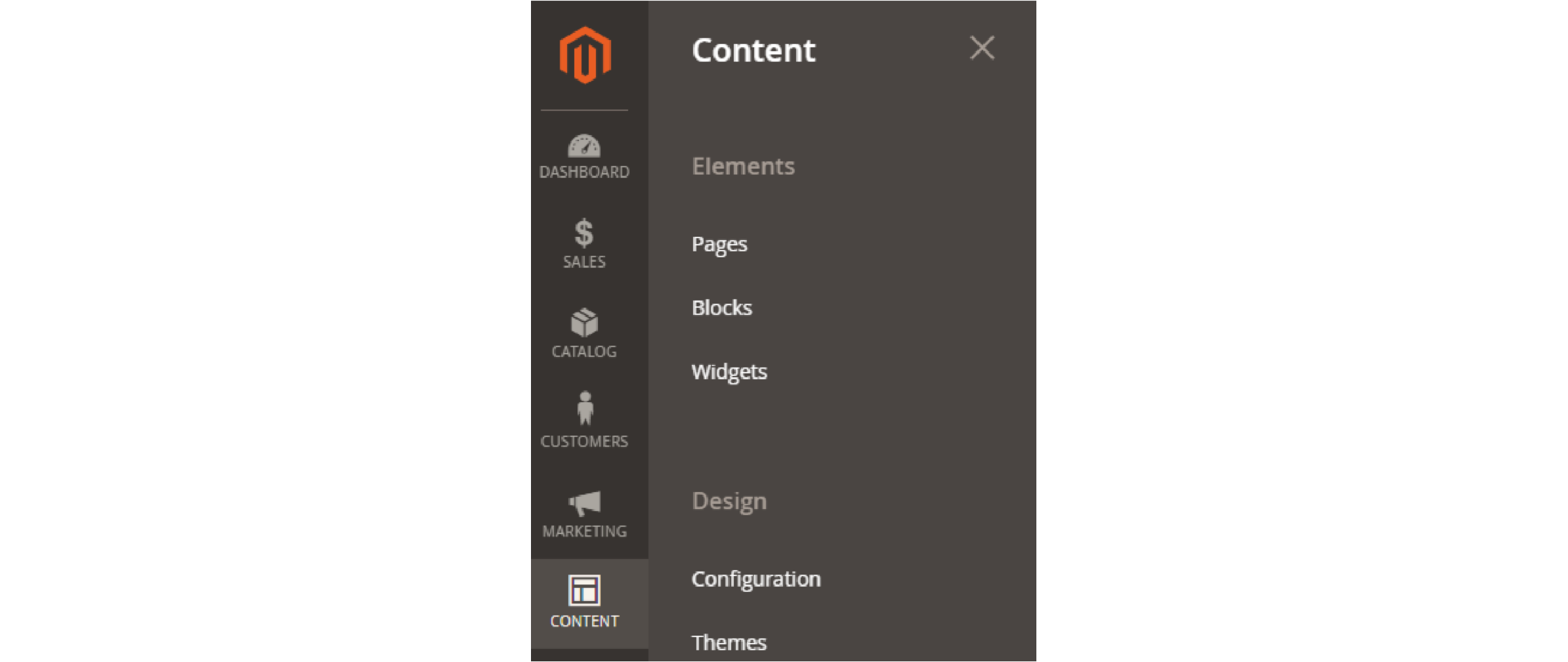  Navigating to Pages in Magento Admin Panel for Banner Slider Setup