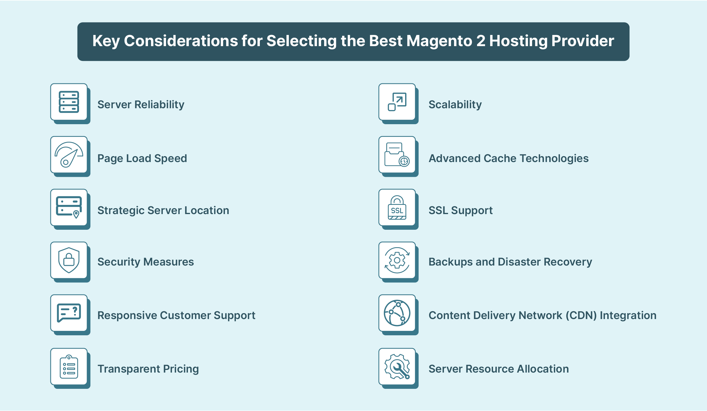 Crucial Factors When Choosing Your Magento 2 Hosting Provider