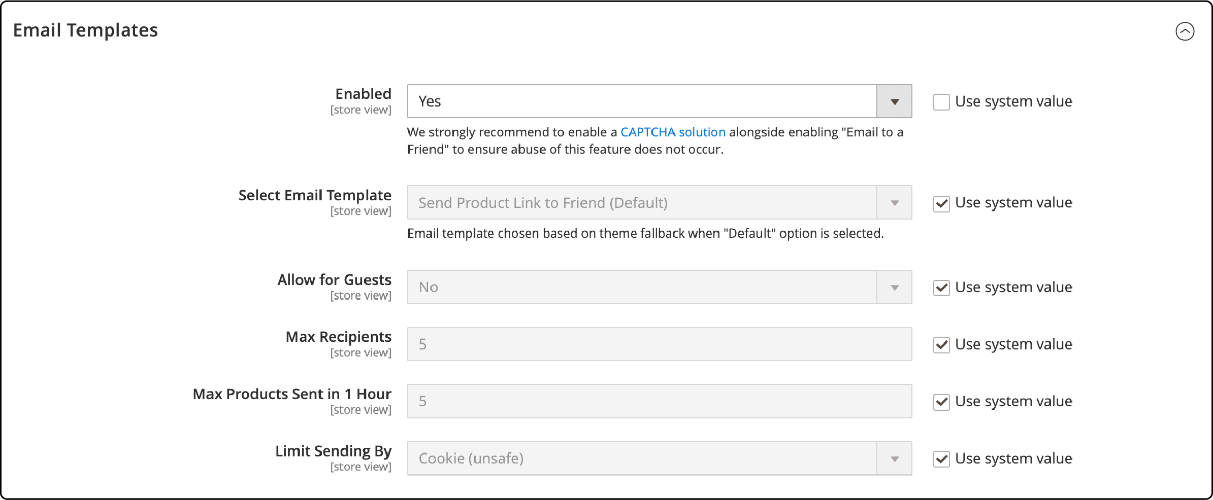 Step-by-step guide on configuring Email Refer a Friend in Magento 2