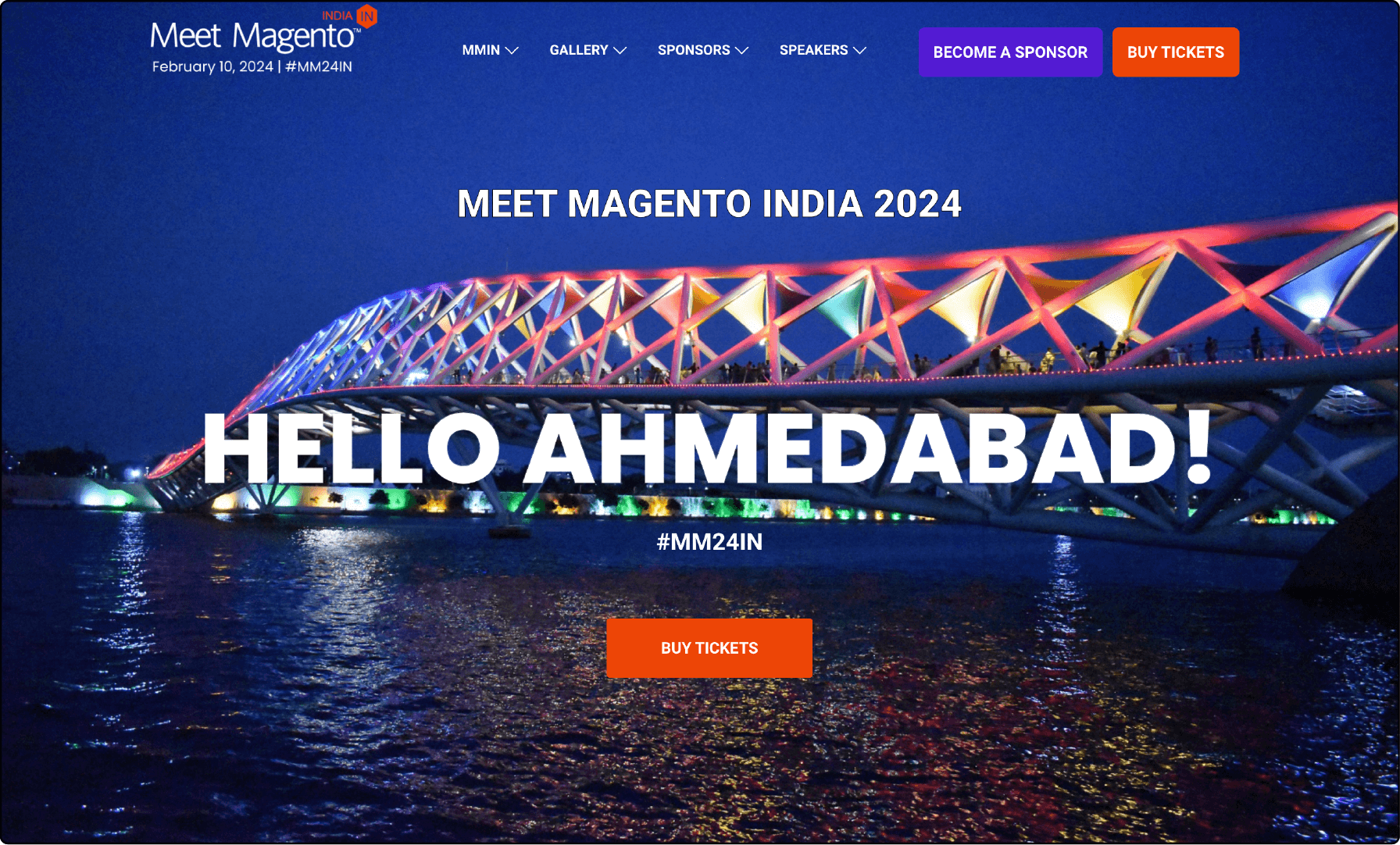 Meet Magento India 2024 Conference Screenshot