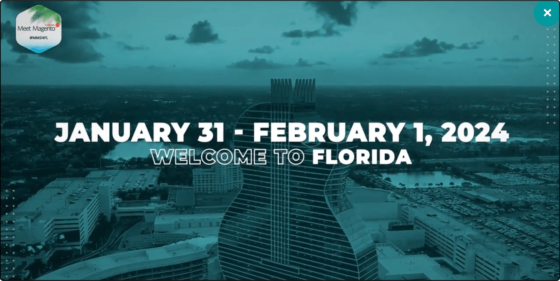 Meet Magento Florida 2024 Conference Screenshot