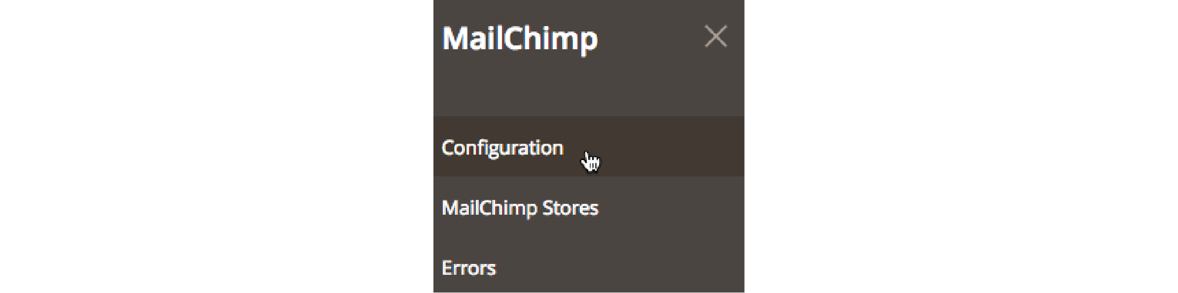 Accessing Mailchimp configuration settings in Magento