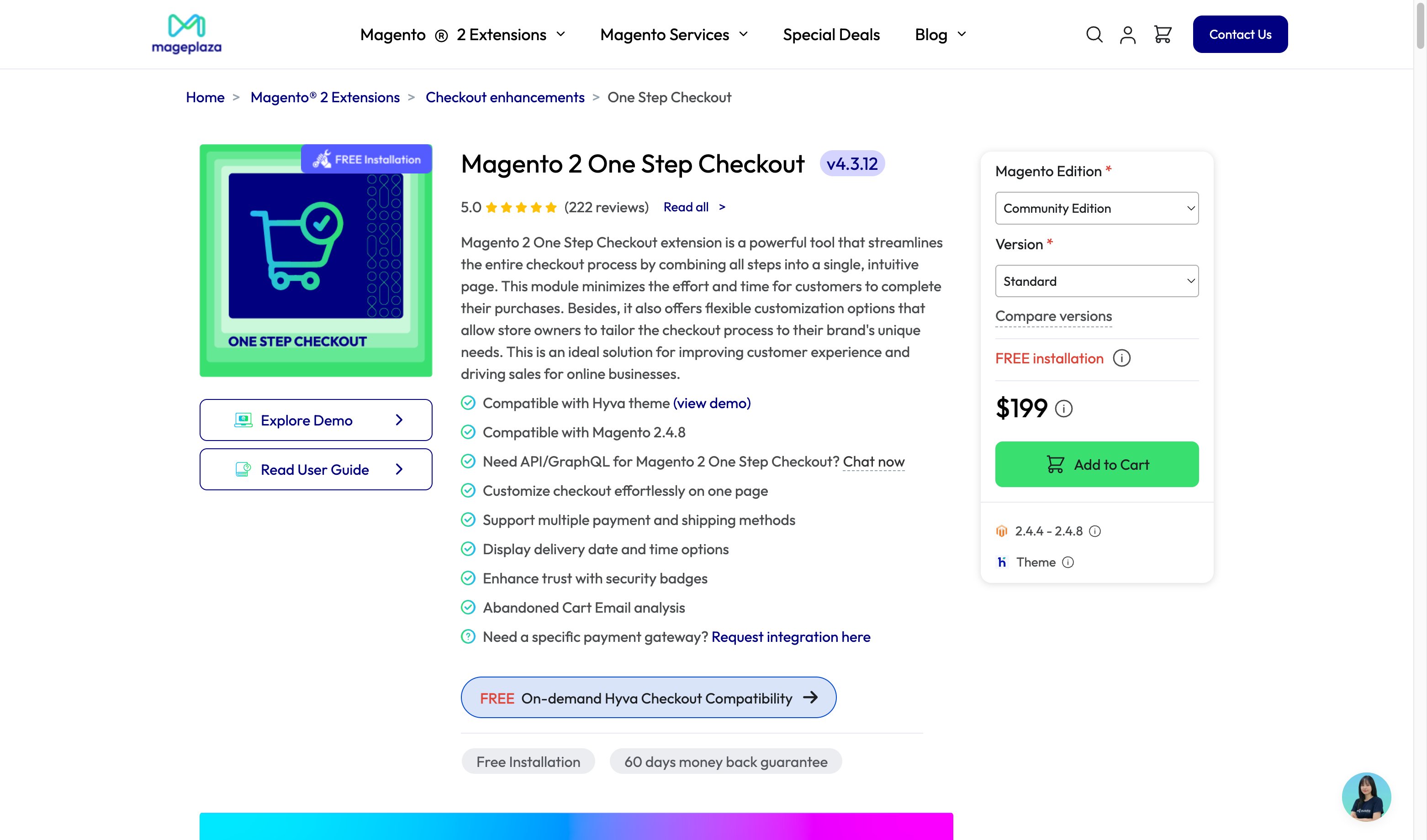 Mageplaza One Step Checkout for Magento 2