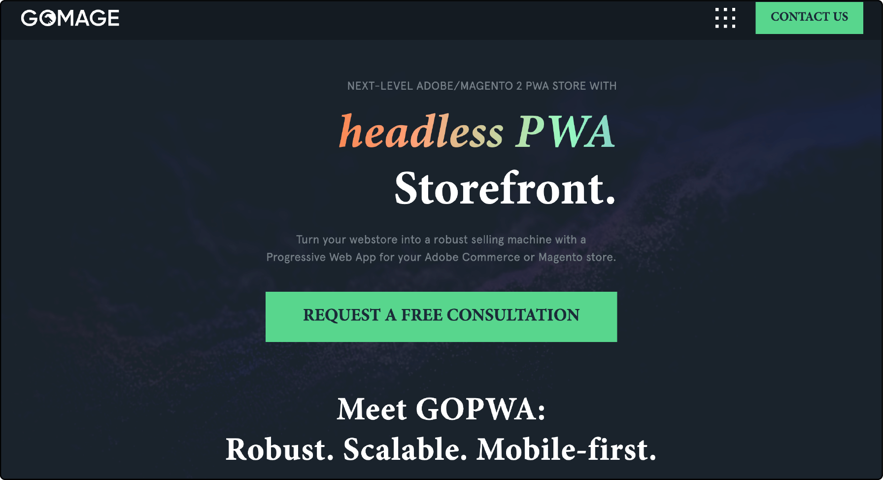 GoMage Magento 2 PWA Theme