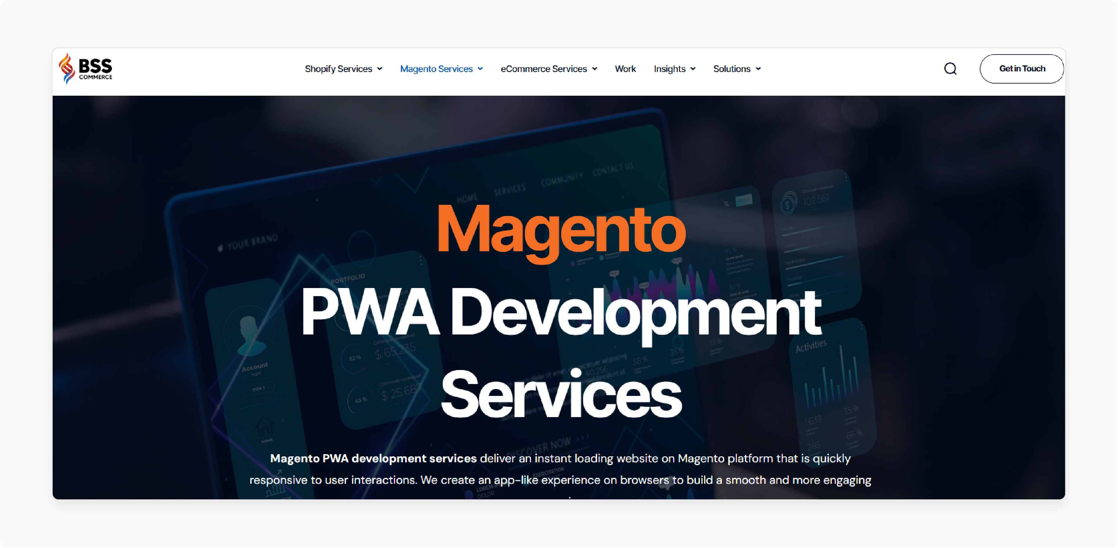 BSS Commerce SEO-ready PWA theme