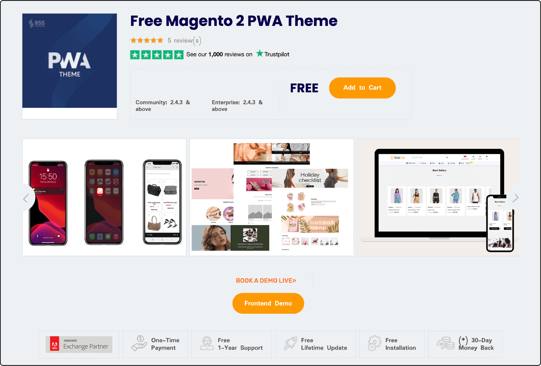 BSS Commerce Magento 2 PWA Theme