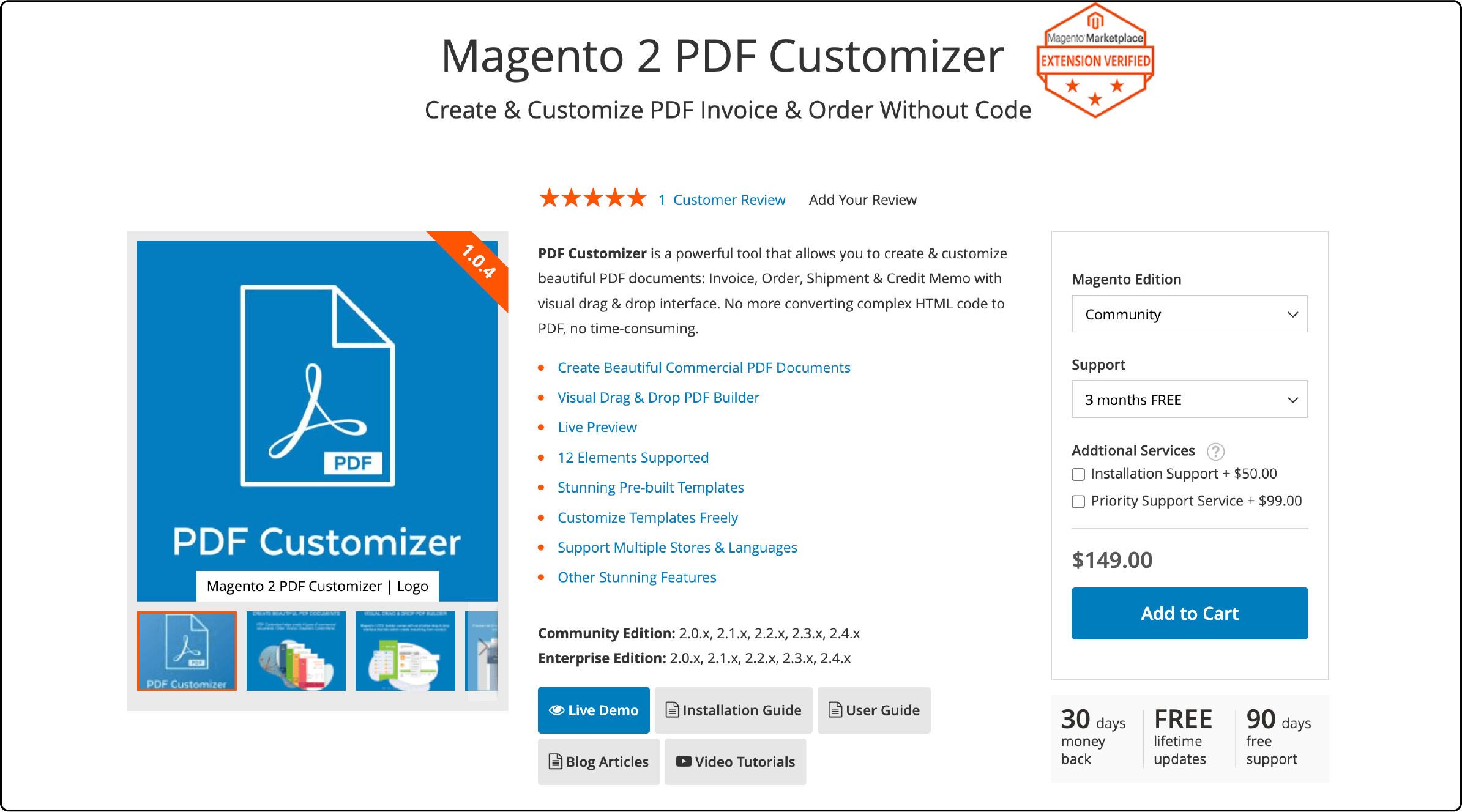 Invoice PDF Templates Customizer by Magezon