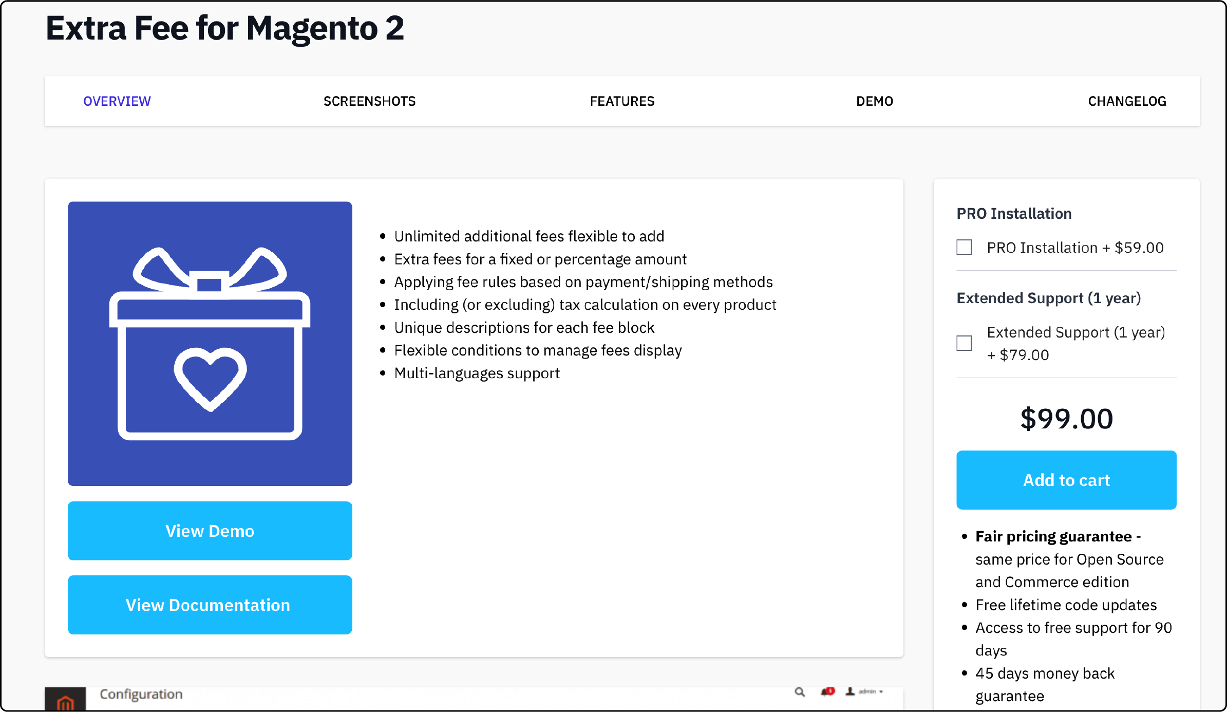 Aitoc Magento 2 Extra Fee Extension