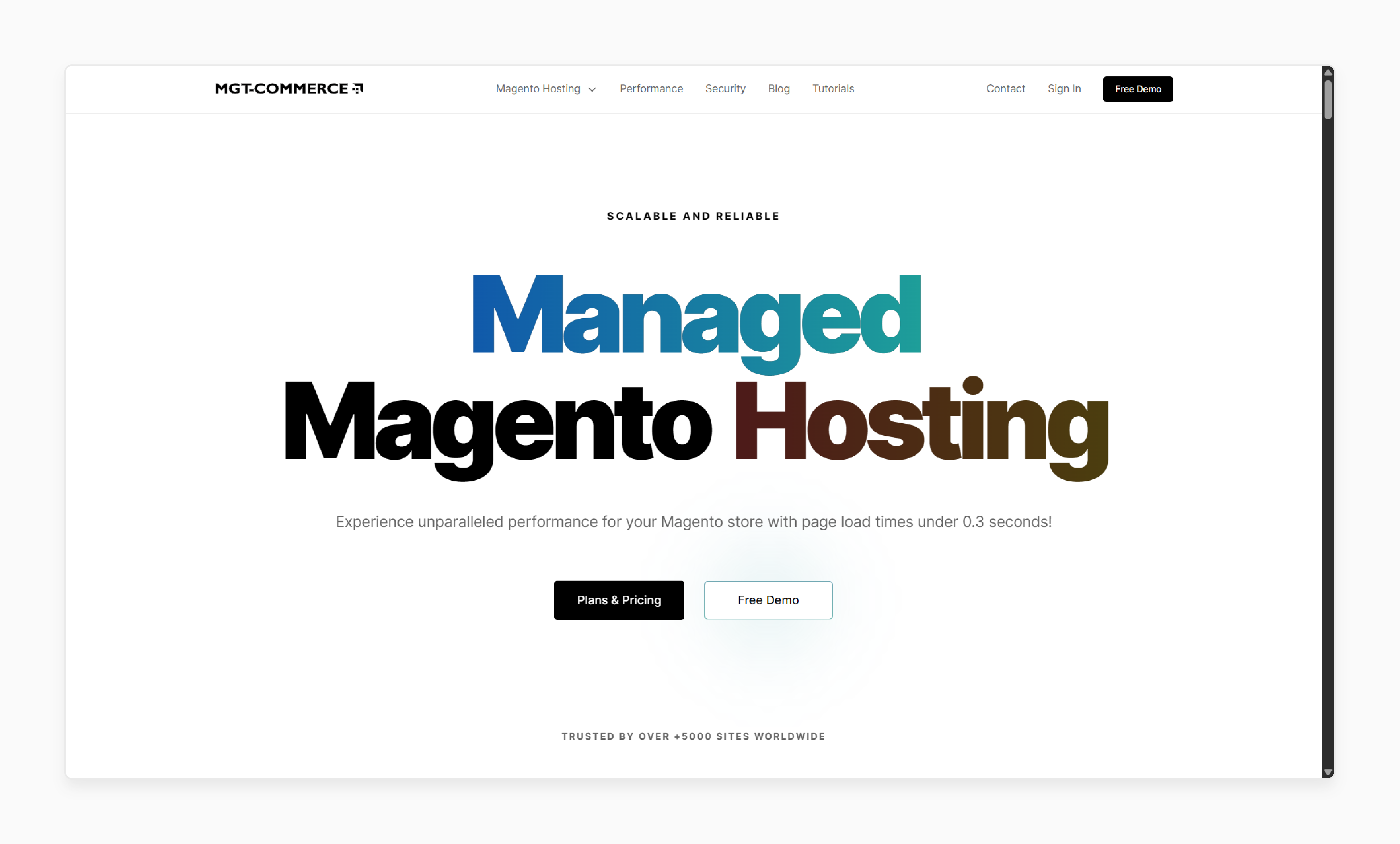 MGT Commerce Magento 2 Hosting Provider