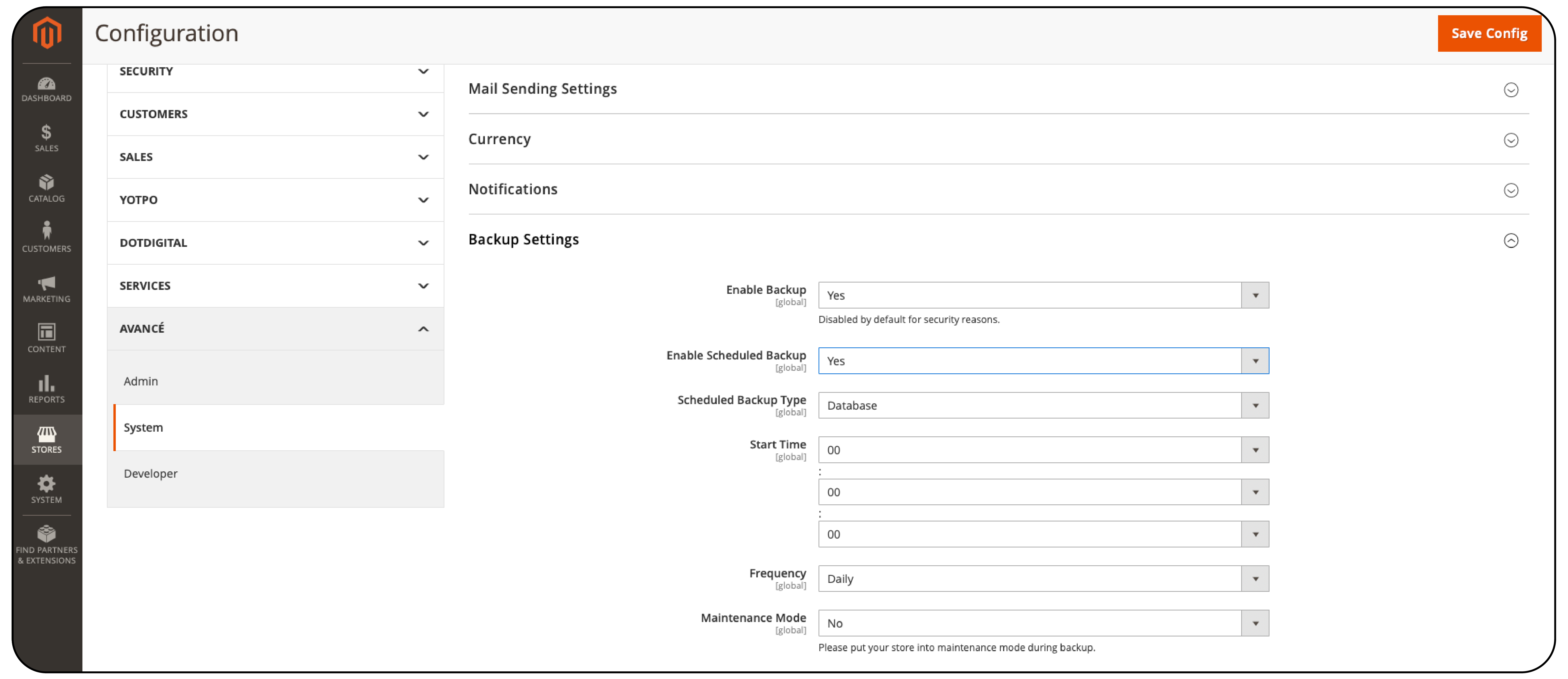 Magento Automation for Scheduled Backups