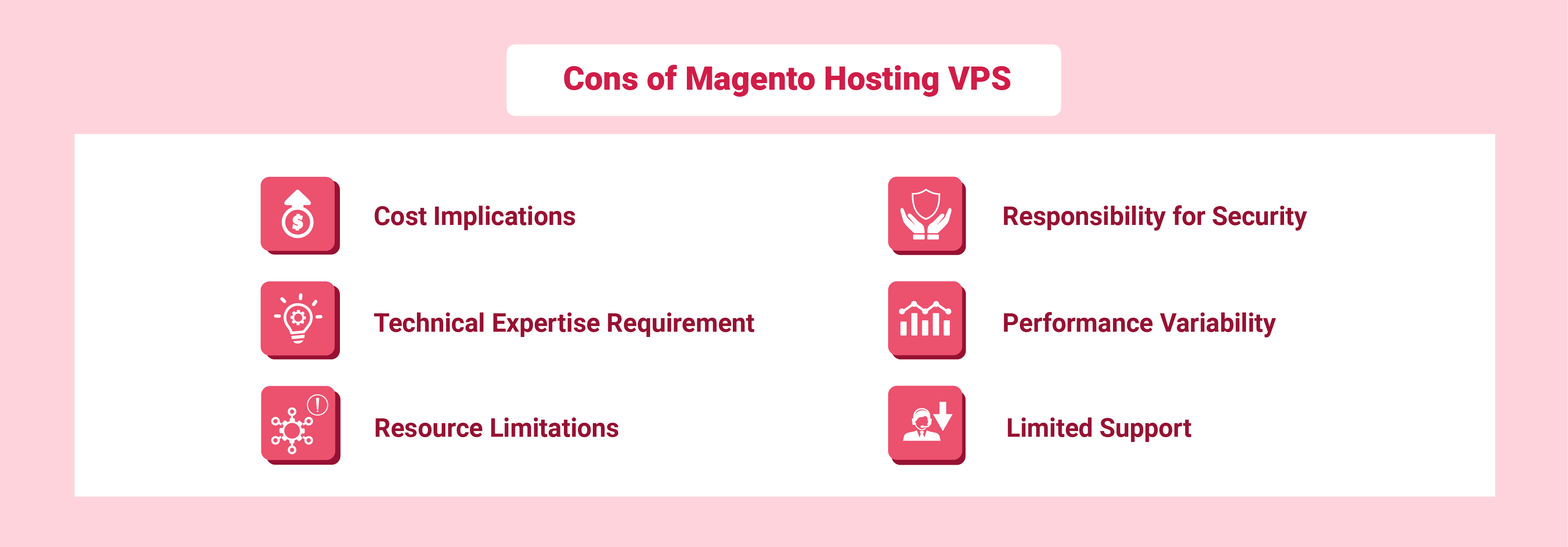 Cons of Magento Hosting VPS