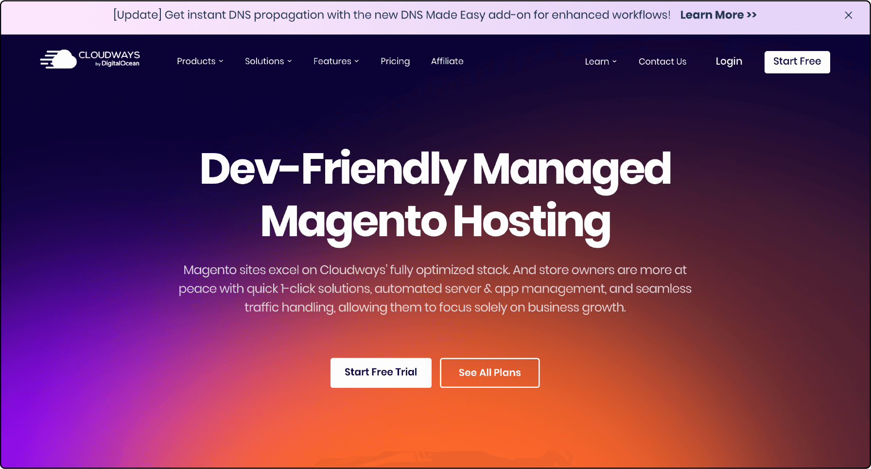 Cloudways Magento Hosting Options