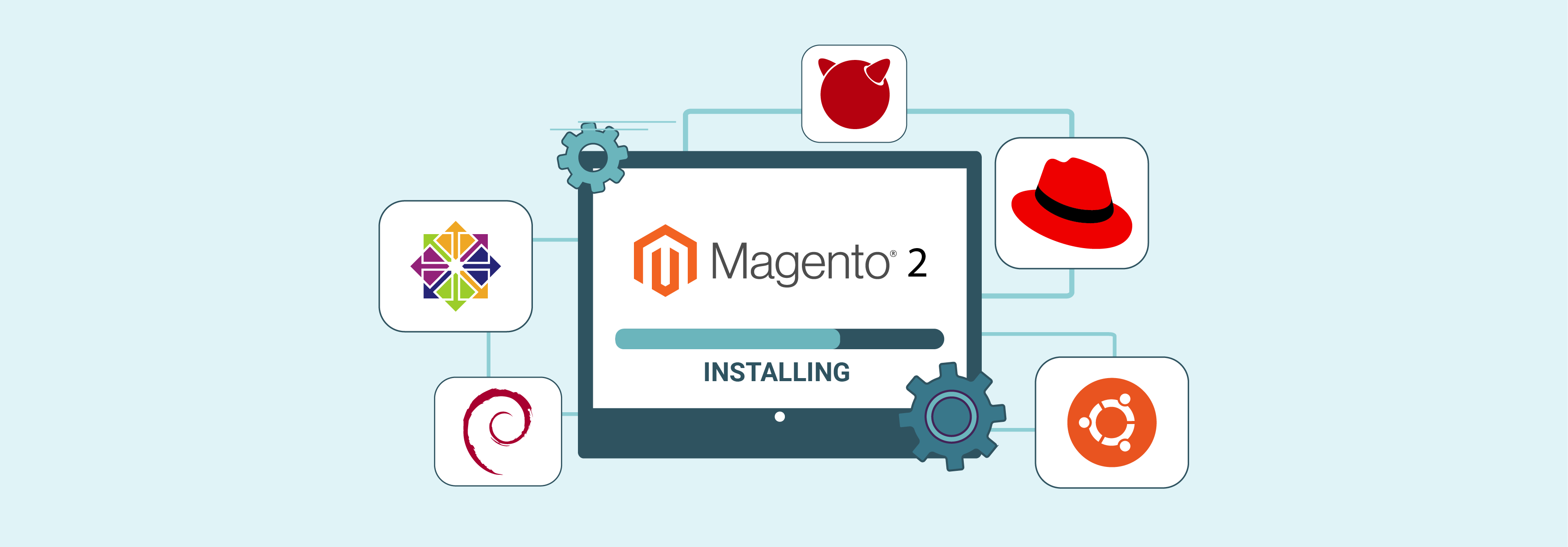 List of supported operating systems for Magento 2 stores