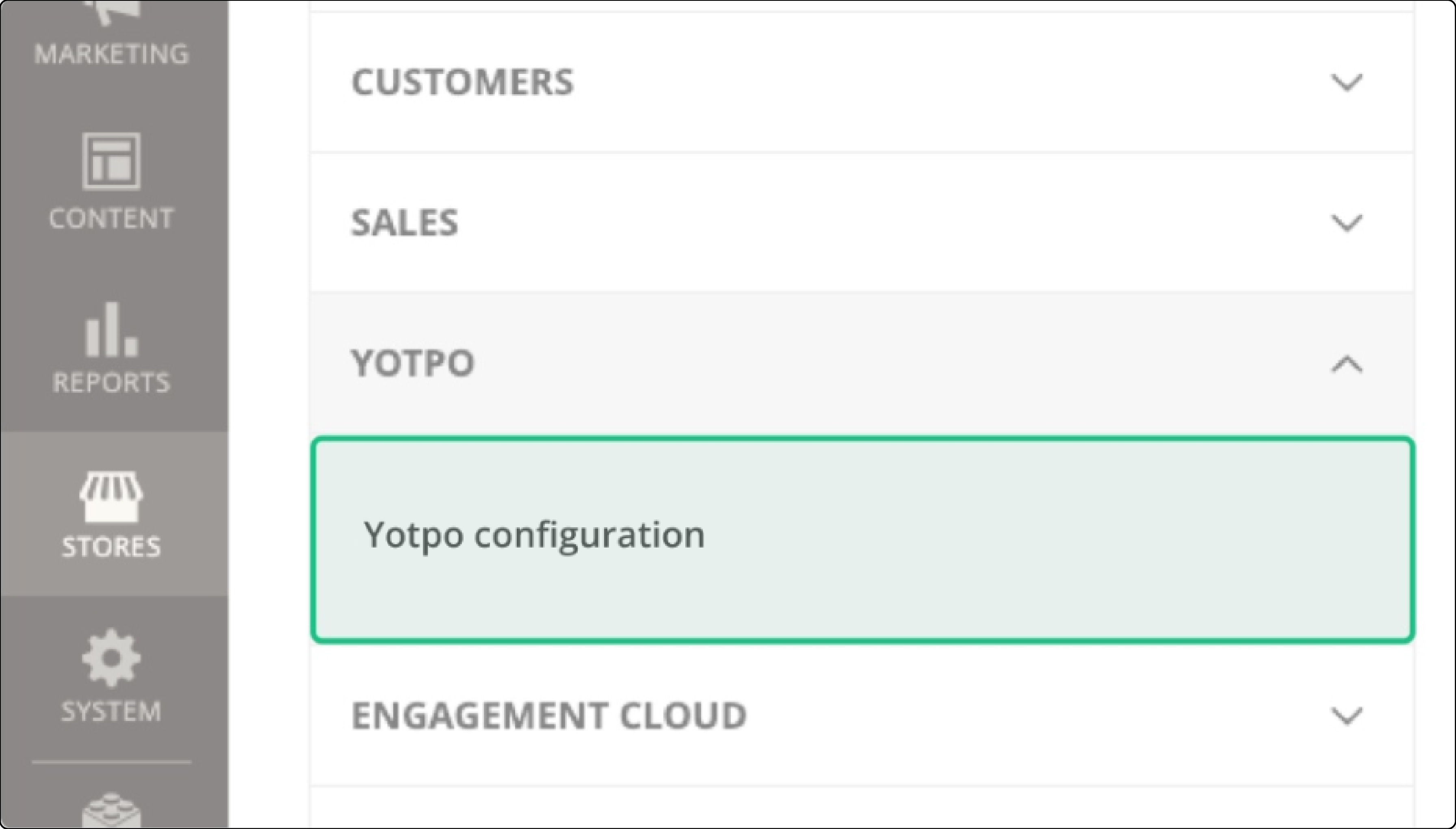 Magento 2 Yotpo enable module Yotpo configuration
