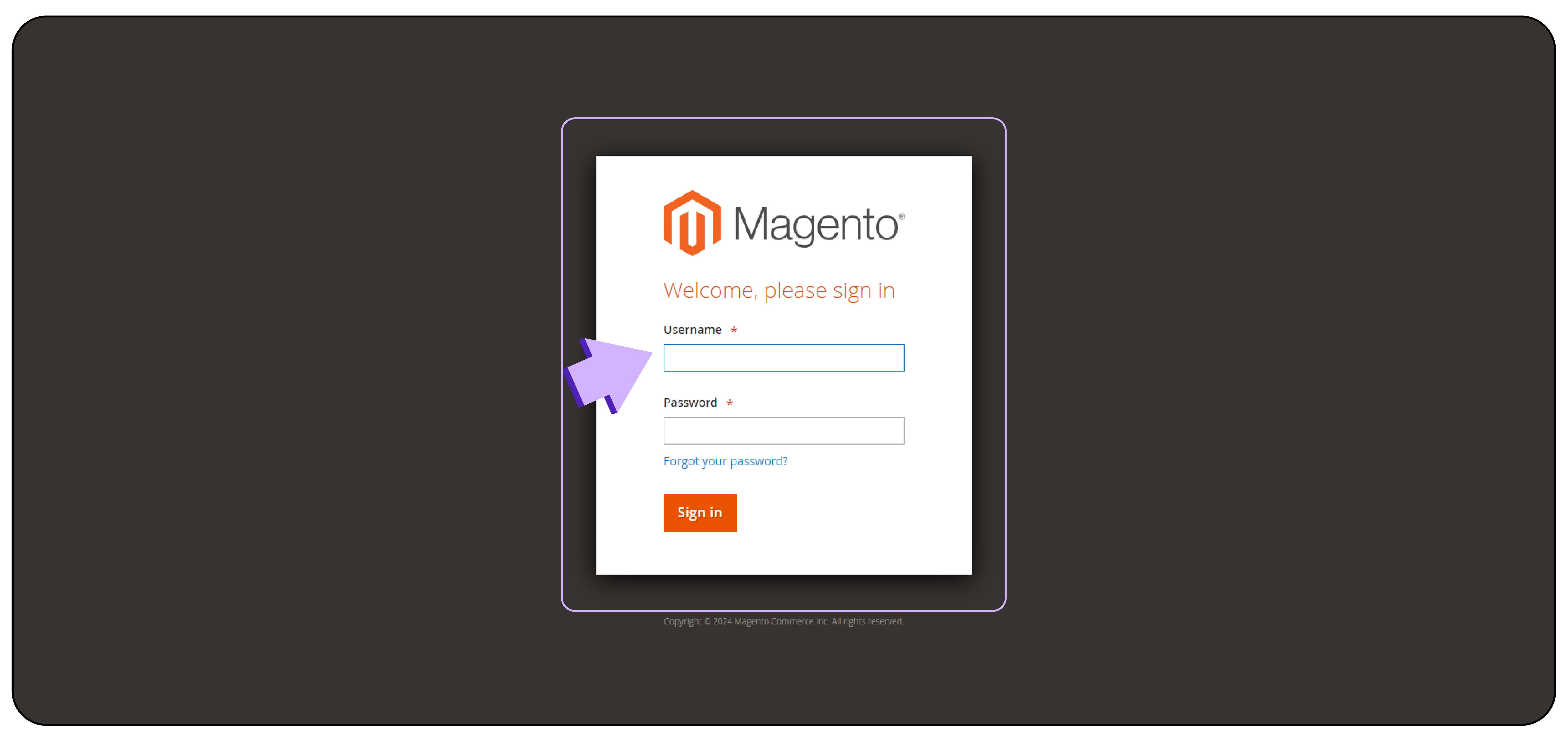 Accessing Magento 2 Admin Panel