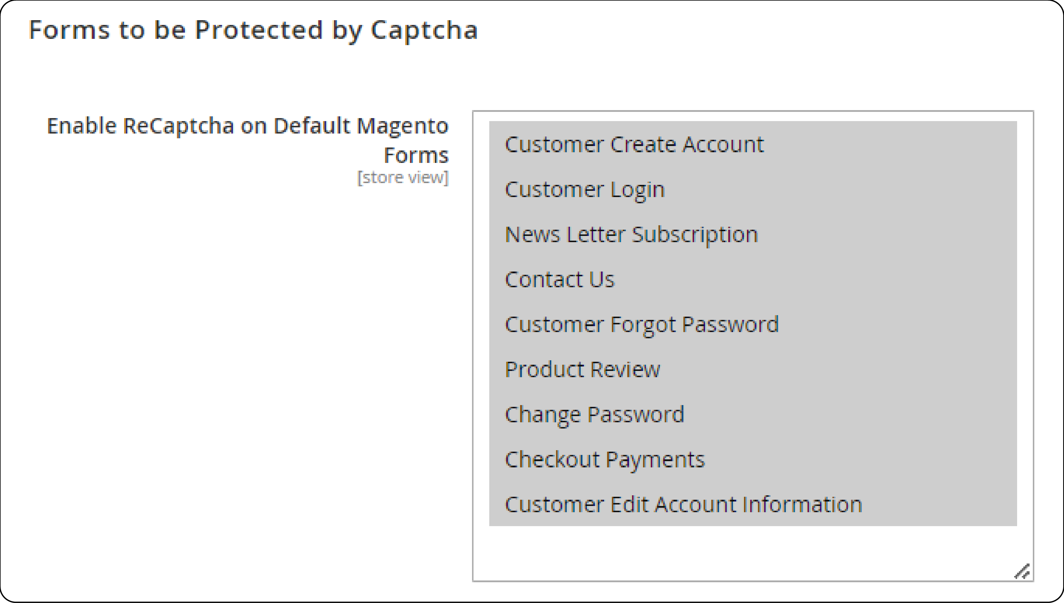 Custom Form in Magento Google Invisible Captcha