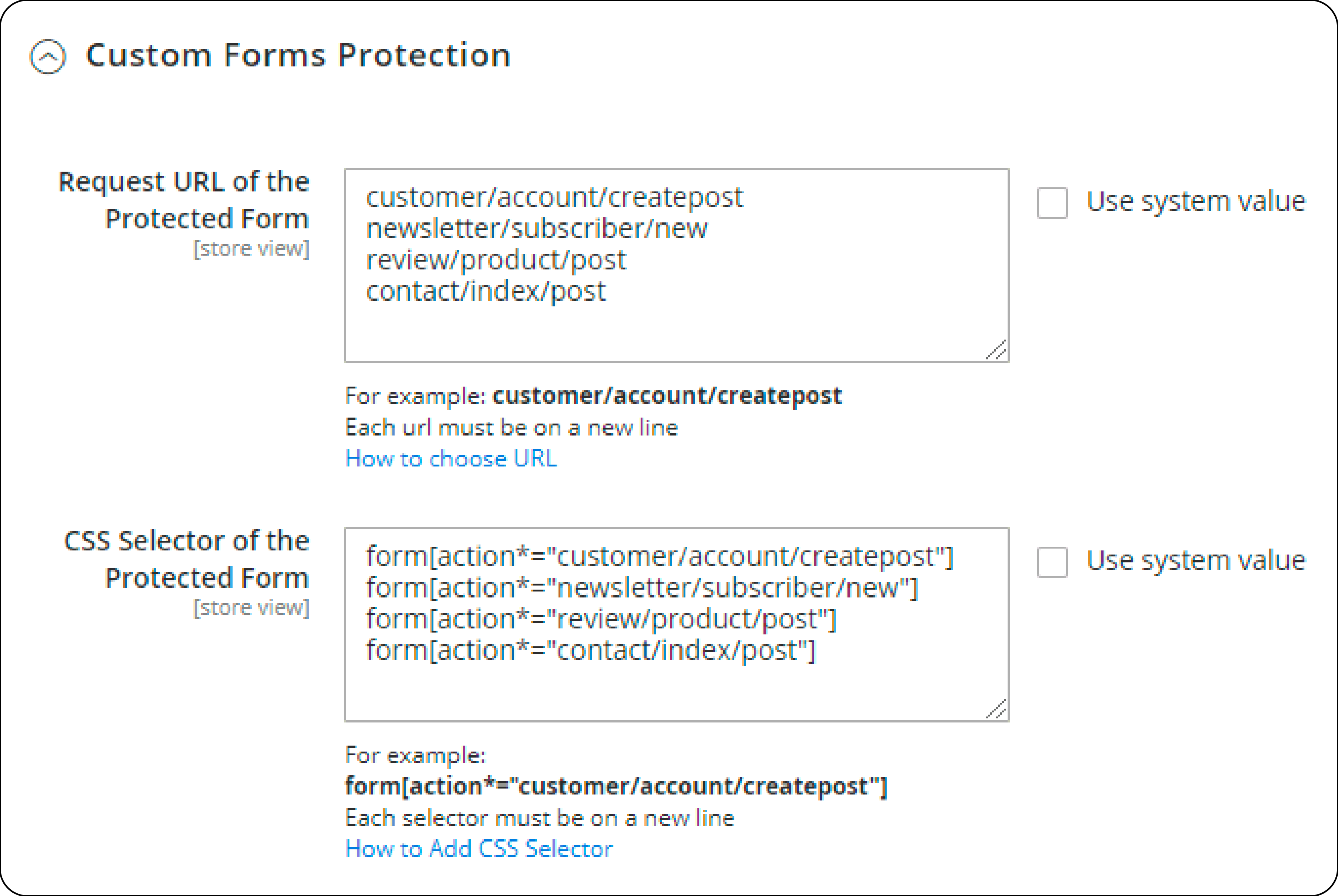 Default Form in Magento Google Invisible Captcha