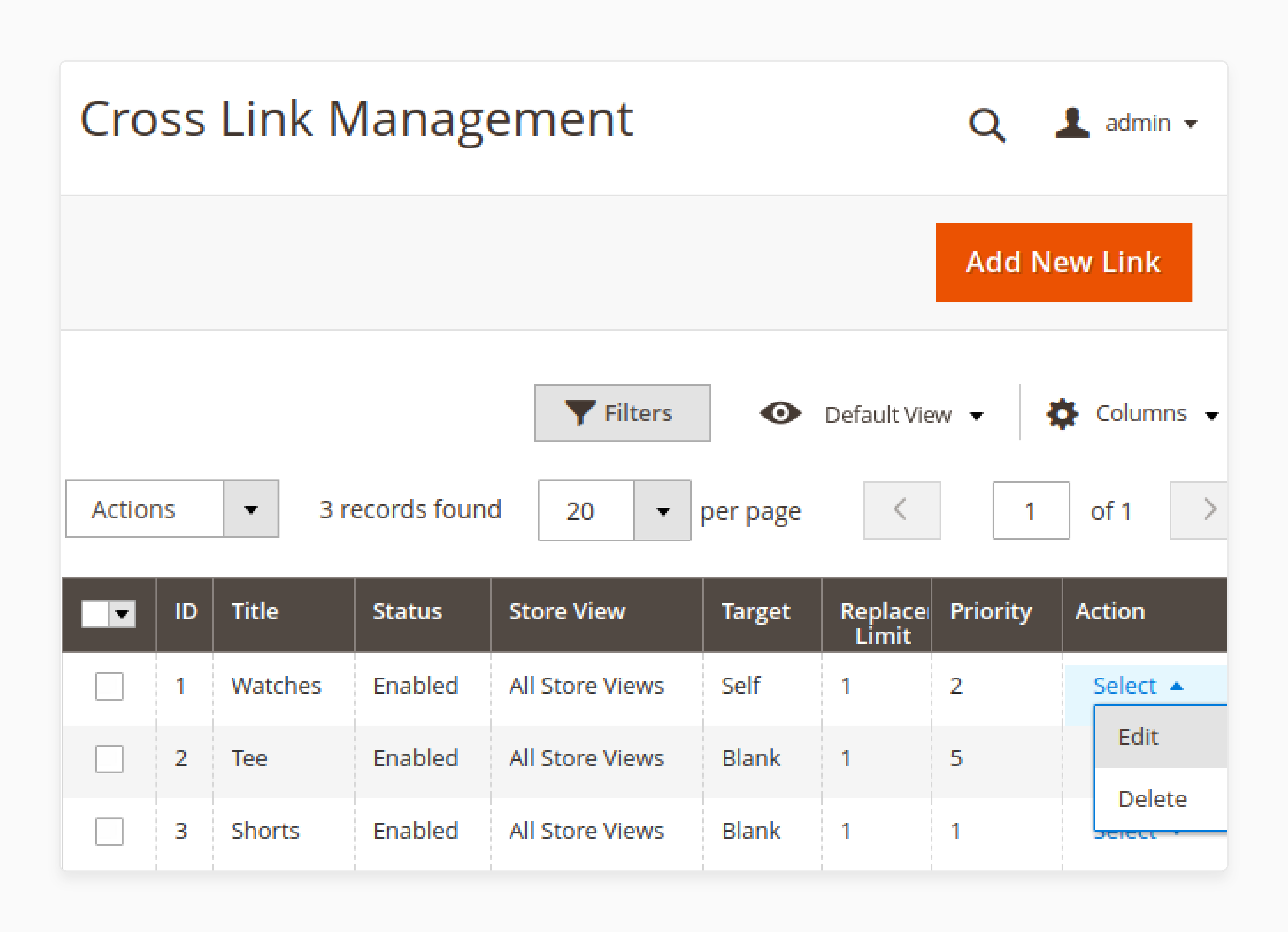 managing cross-link rules in magento 2 to optimize internal linking and improve seo
