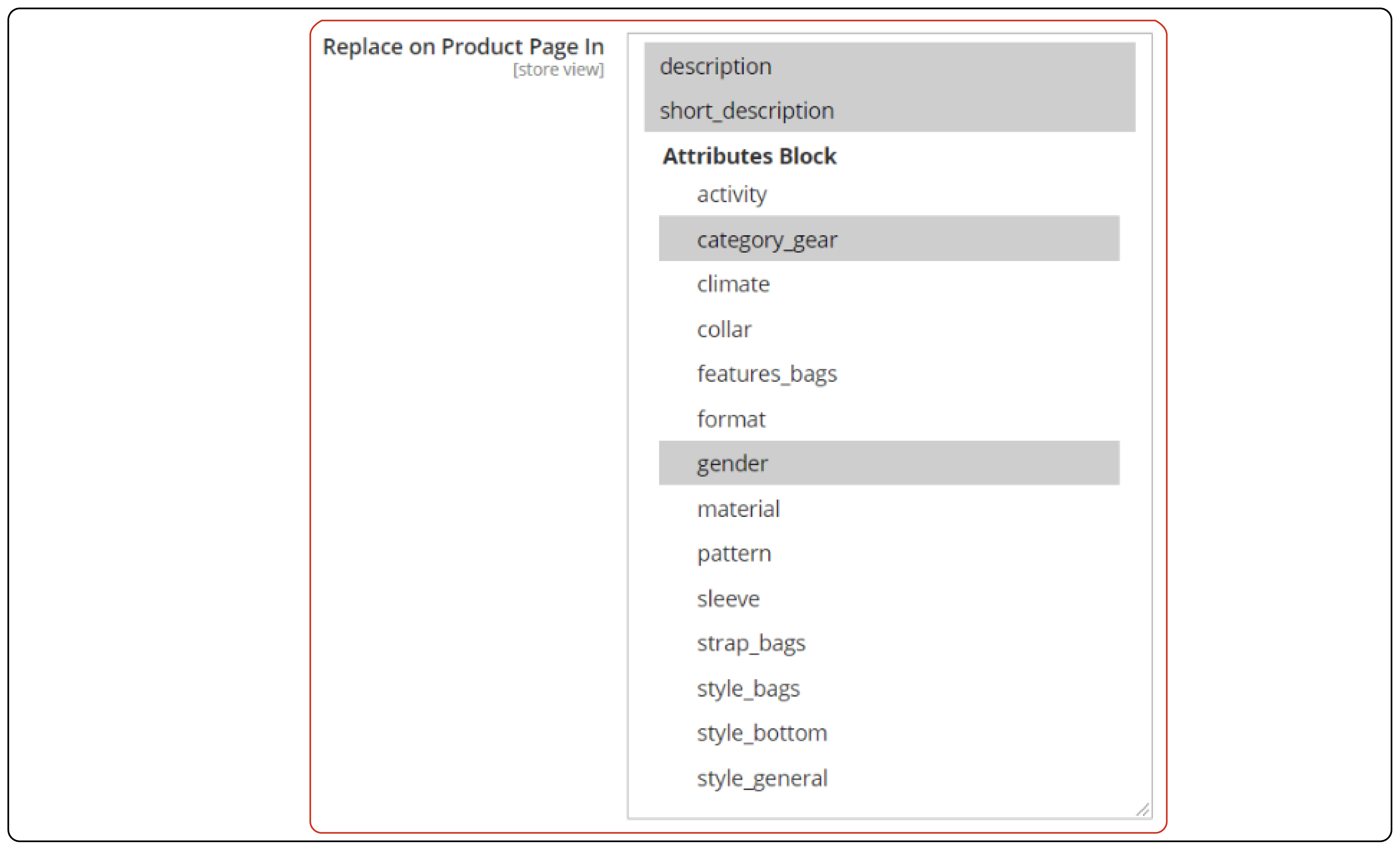 Product Page Replace in Magento 2 Cross Links